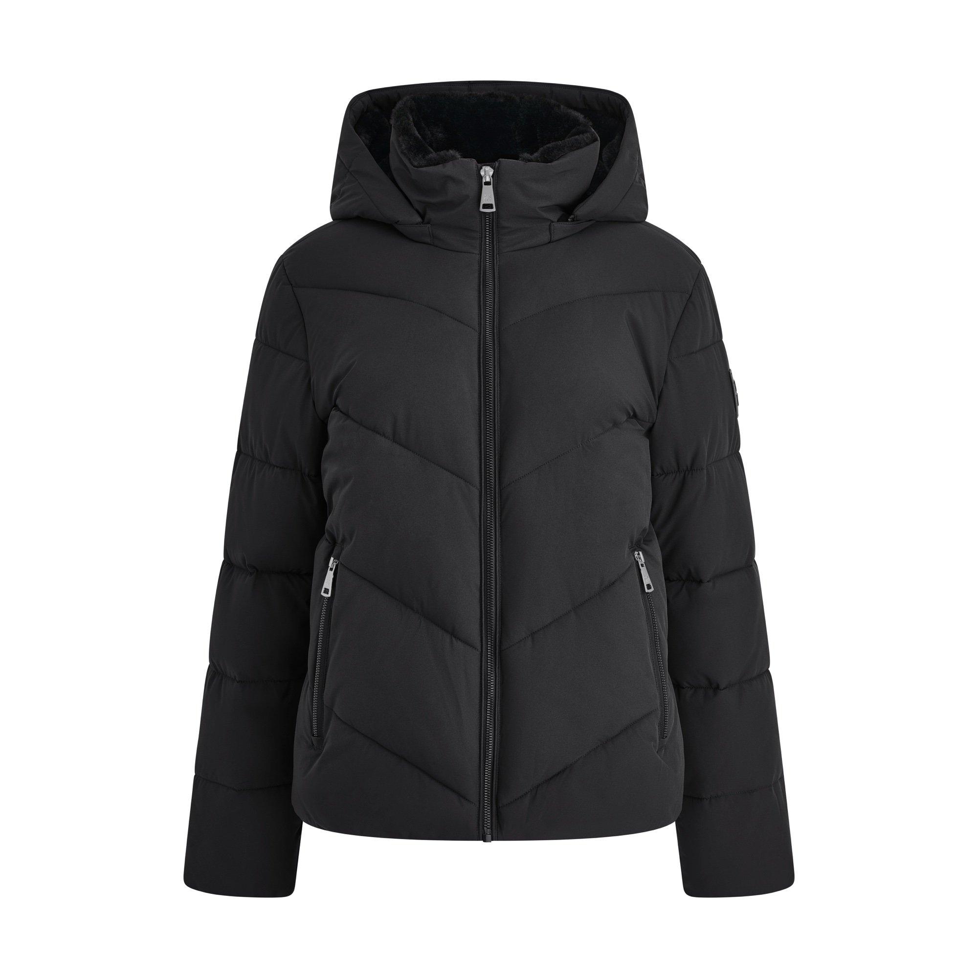 Black - DKNY - Women's Short Puffer Jacket - 1