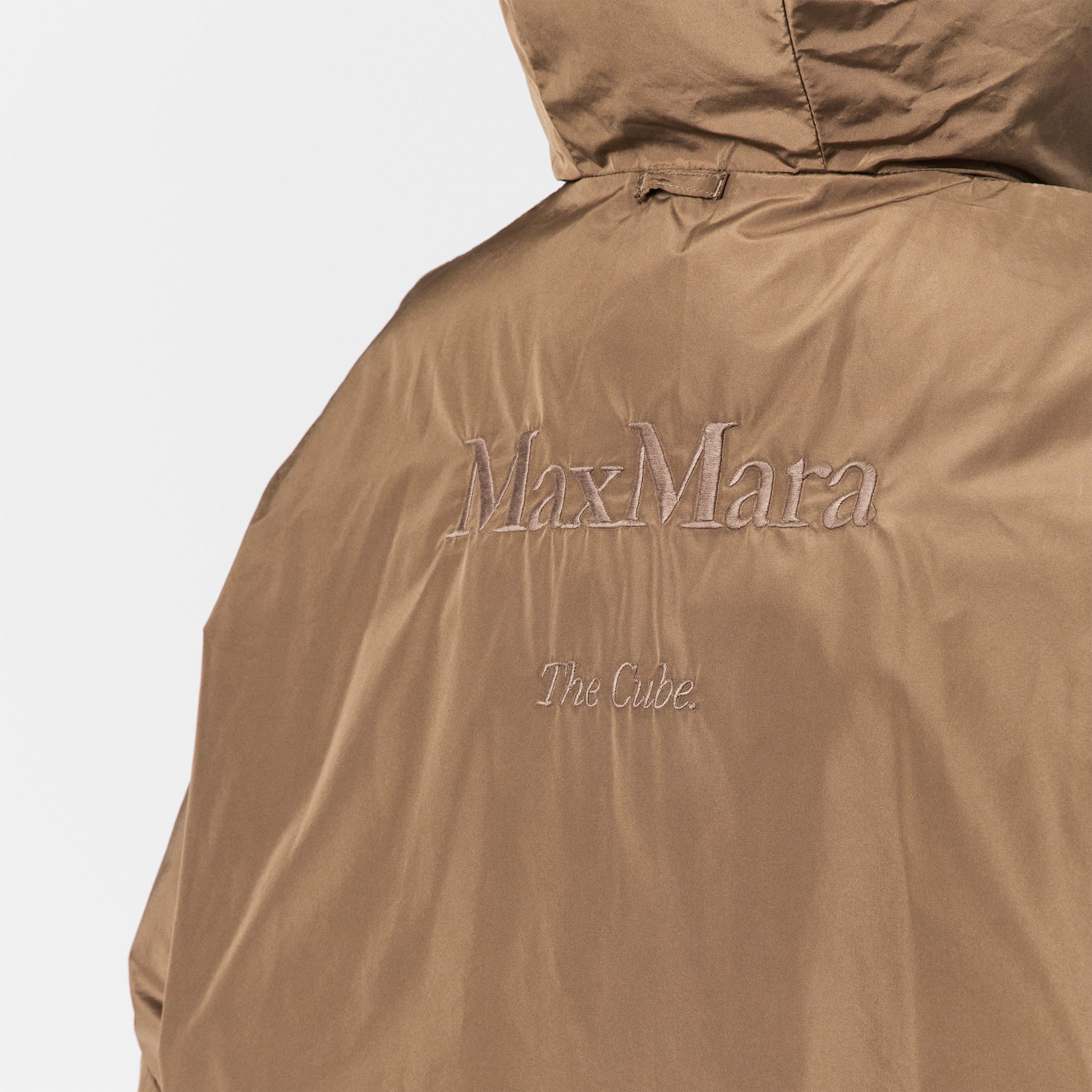 Camel - Max Mara - Women's Desiderio Quilted Down Short Puffer Jacket - 8