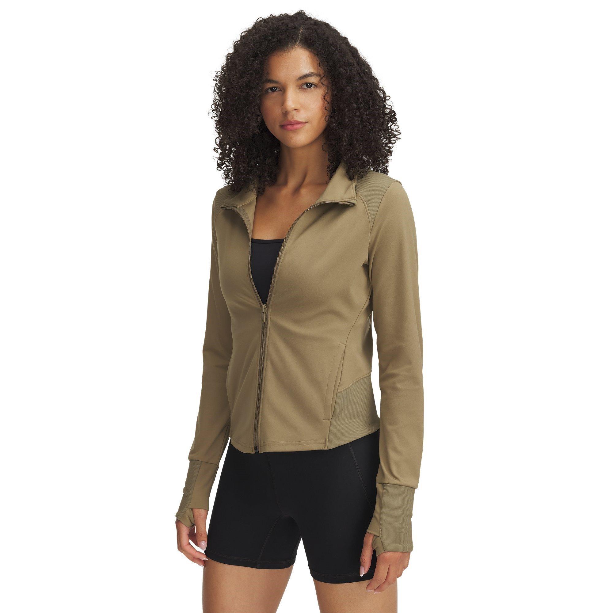 Brown - Under Armour - Women's Meridian Performance Training Jacket - 1