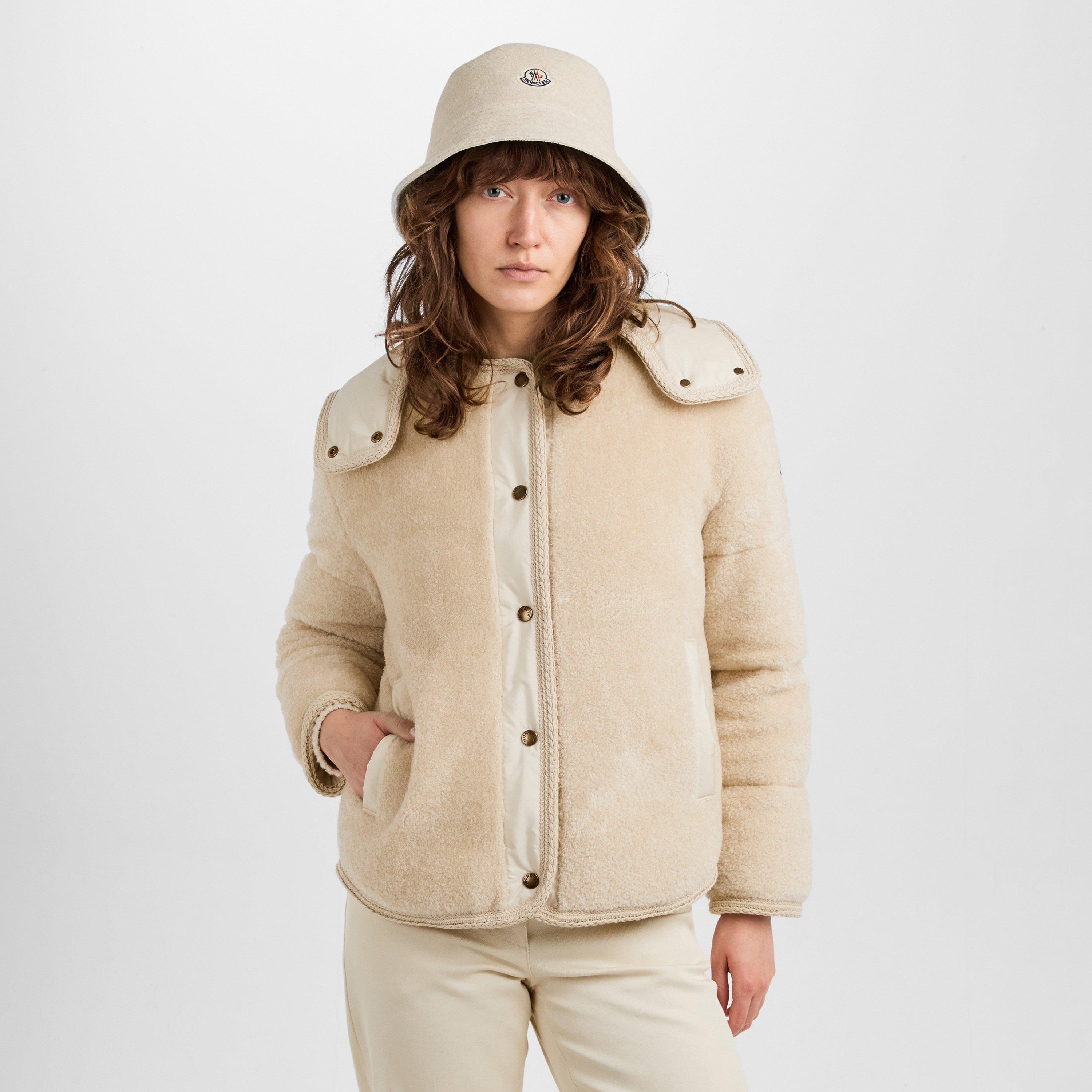 Cream 050 - Moncler - Women's Cibou Prka Teddy Coat - 3