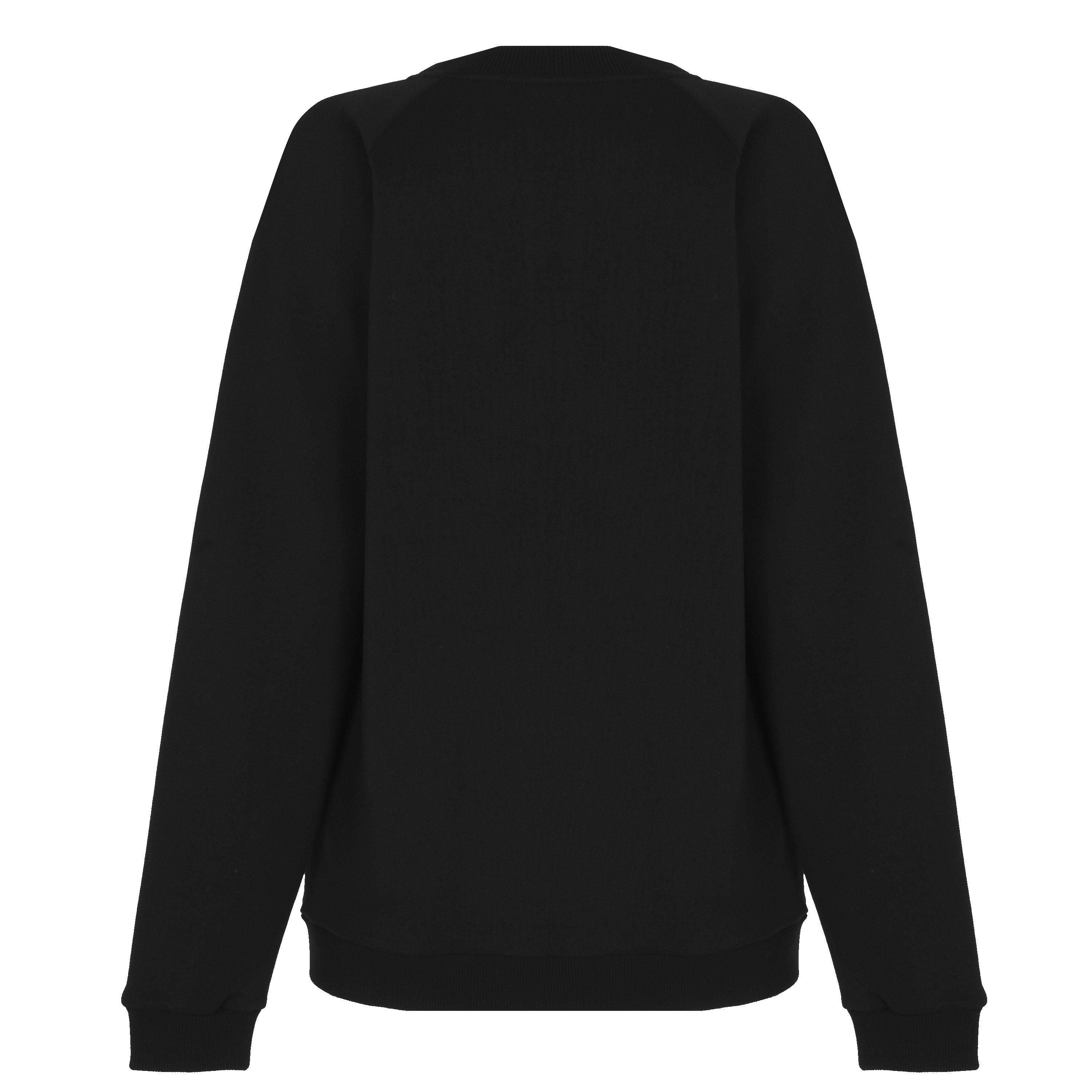 Noir/Blanc EAB - Balmain - Paris Logo Sweatshirt - 5