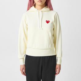 Comme des Garcons PLAY Small Heart Pullover Hoodie