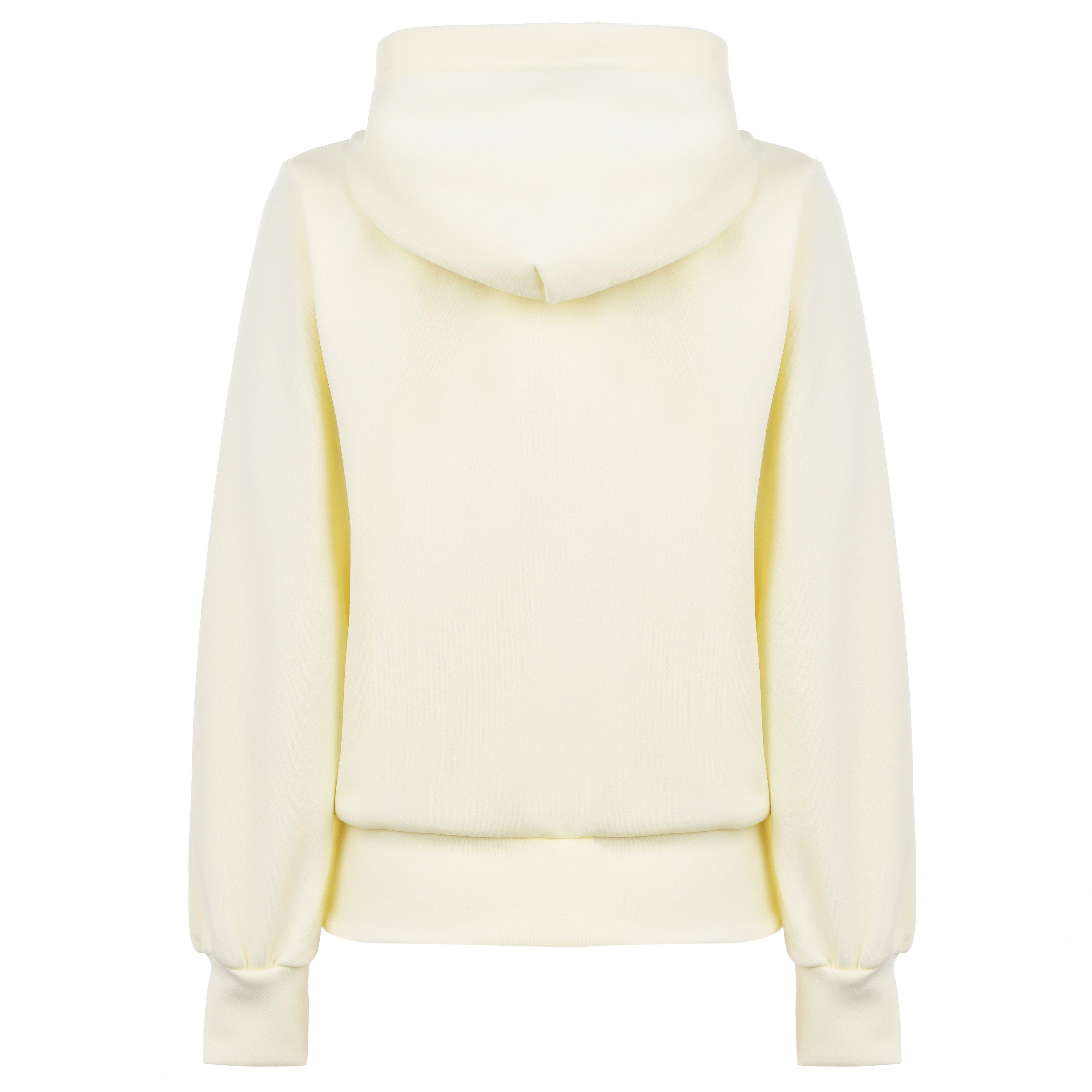 Ivory/Red 3 - Comme des Garcons PLAY - Small Heart Pullover Hoodie - 6