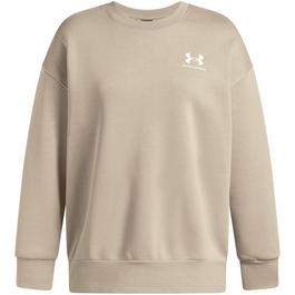 Under Armour Armour Essential Fleece Os Crew Sweatshirt Womens