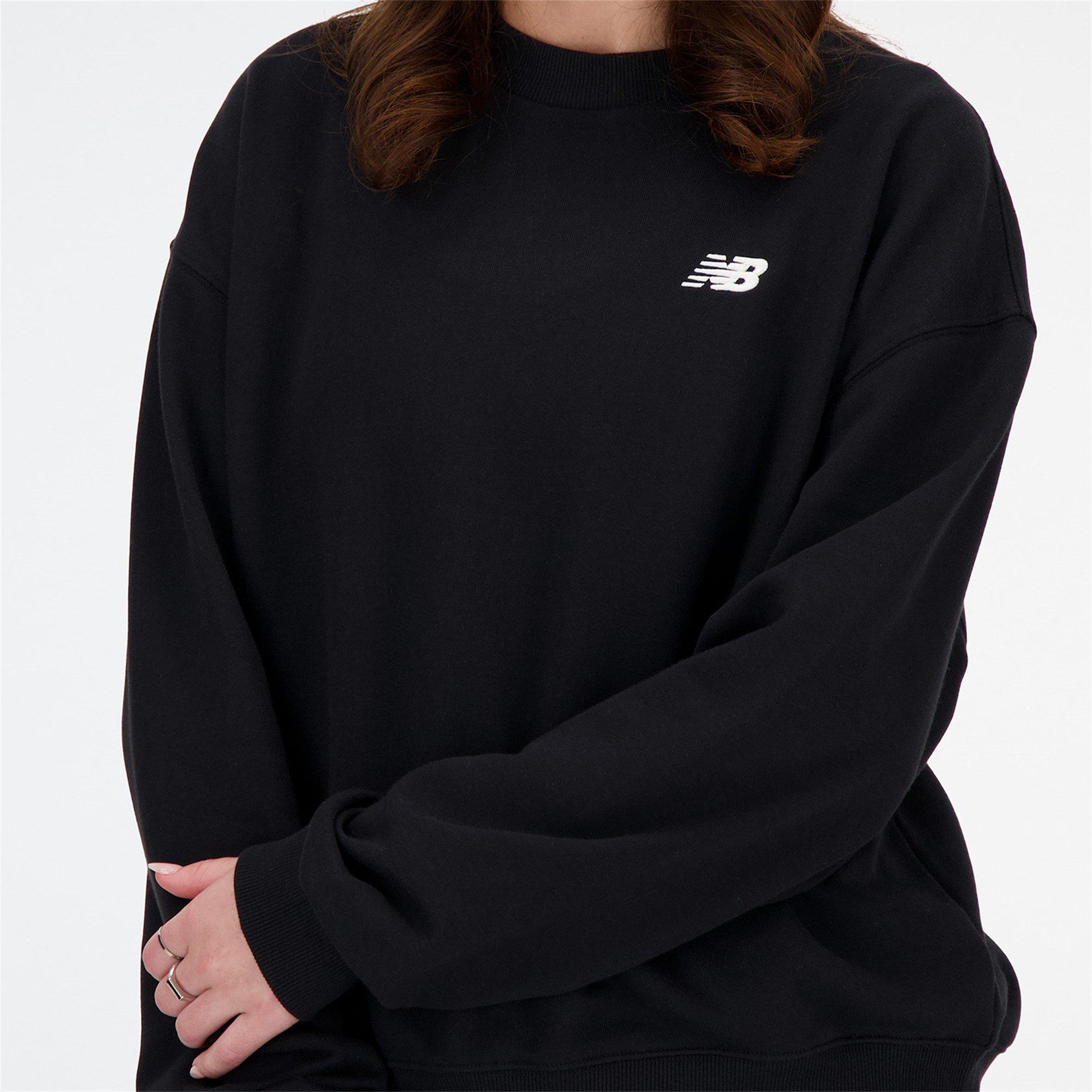 Black - New Balance - Balance French Terry Crewneck Top - 2