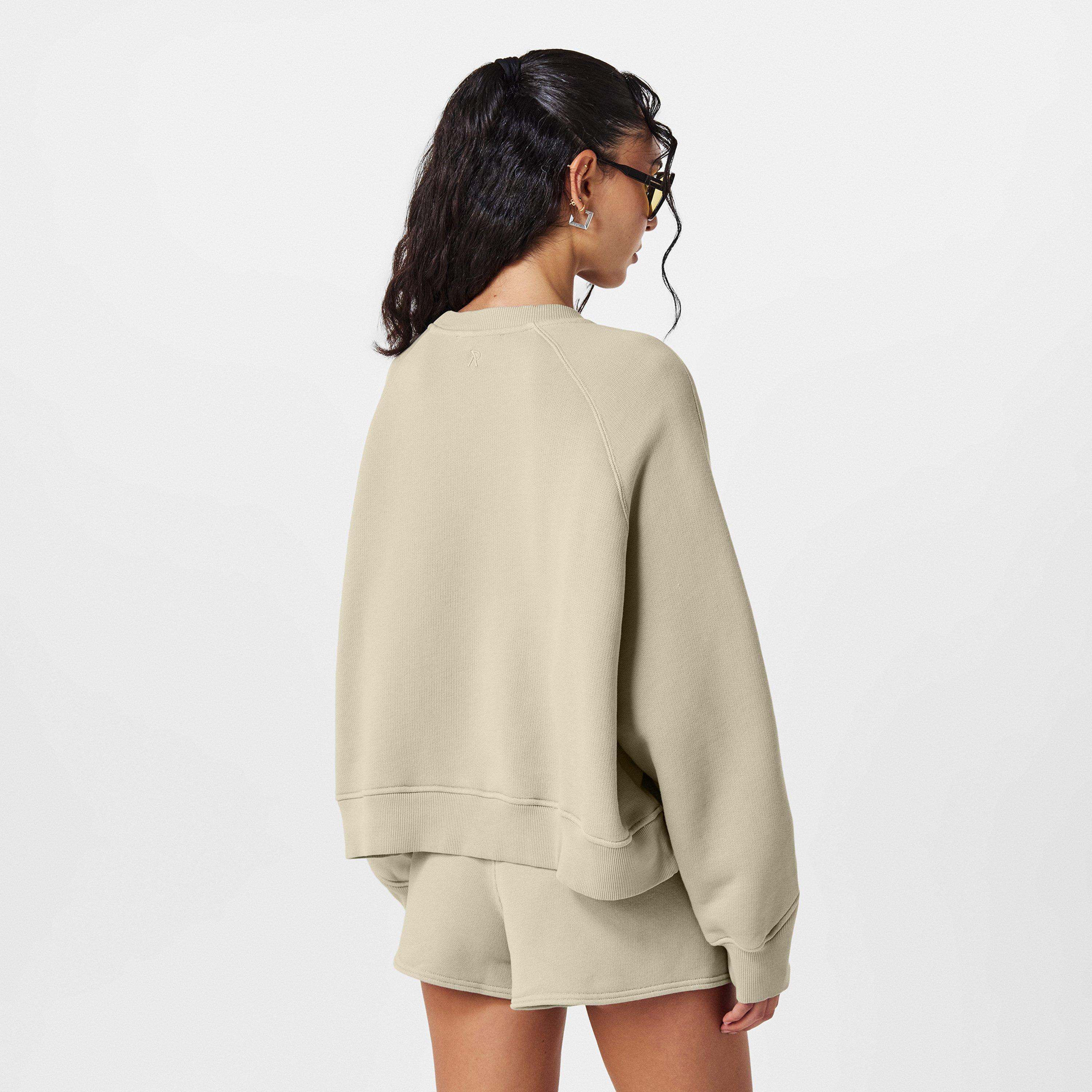 Grey - Represent - Women's Rep Initial Crew Sweatshirt - 4