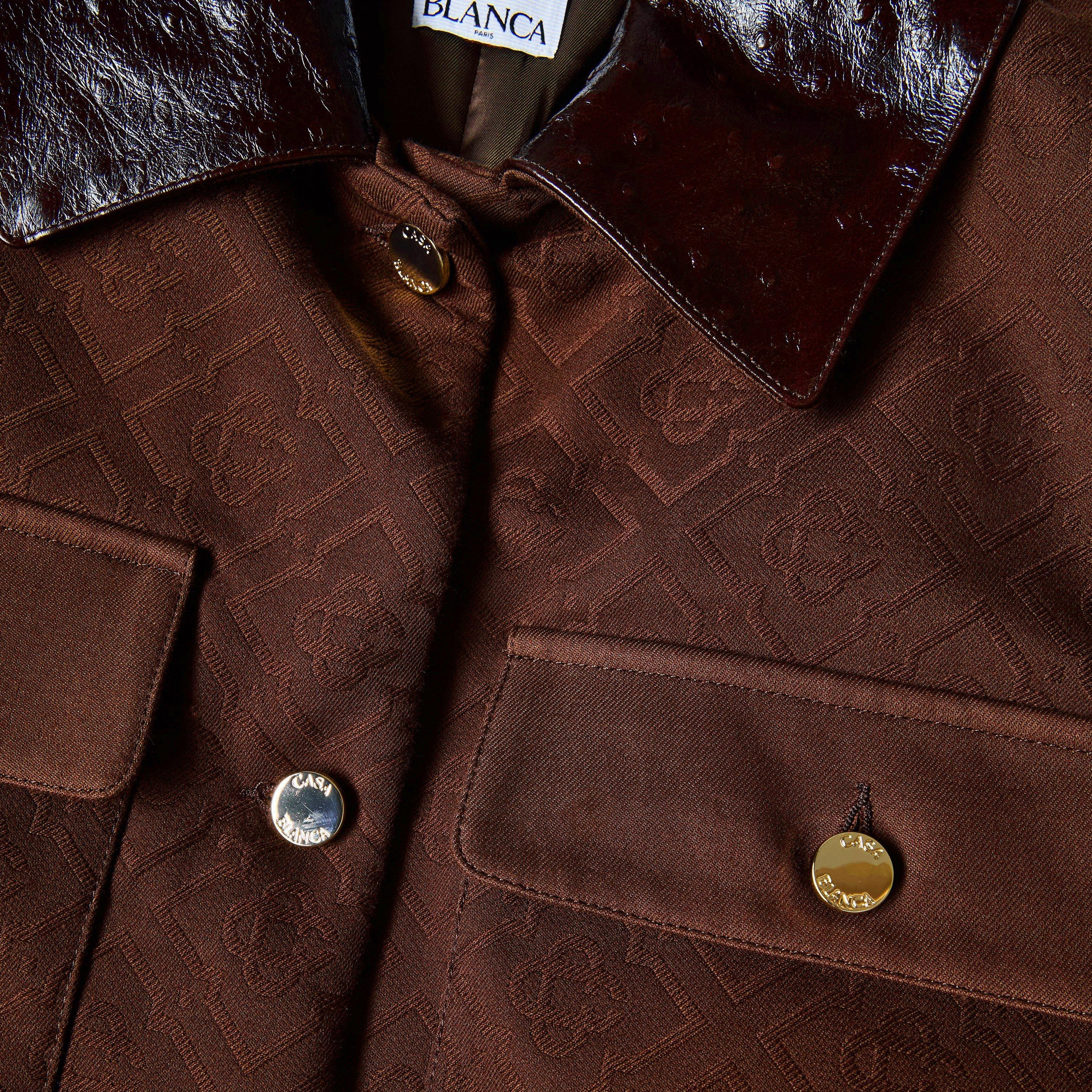 Choc Brown - Casablanca - Casa Work Jkt Ld63 - 5