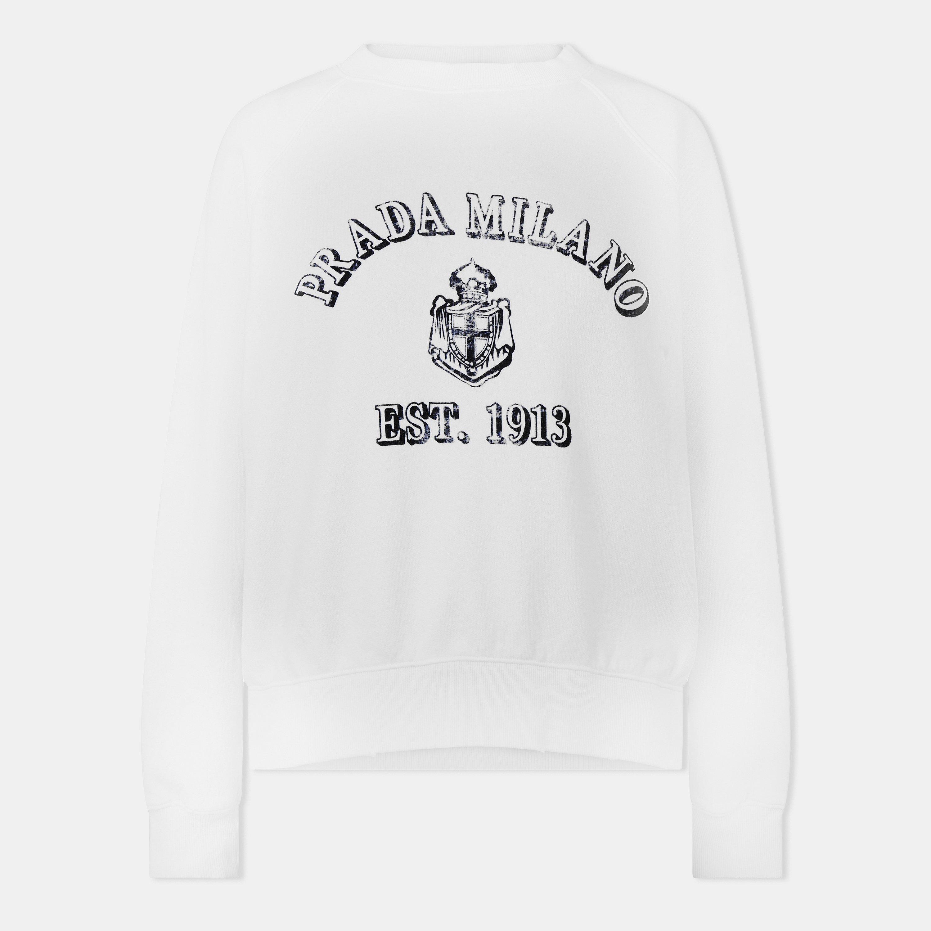 Bianco - Prada - College Sweatshirt - 1