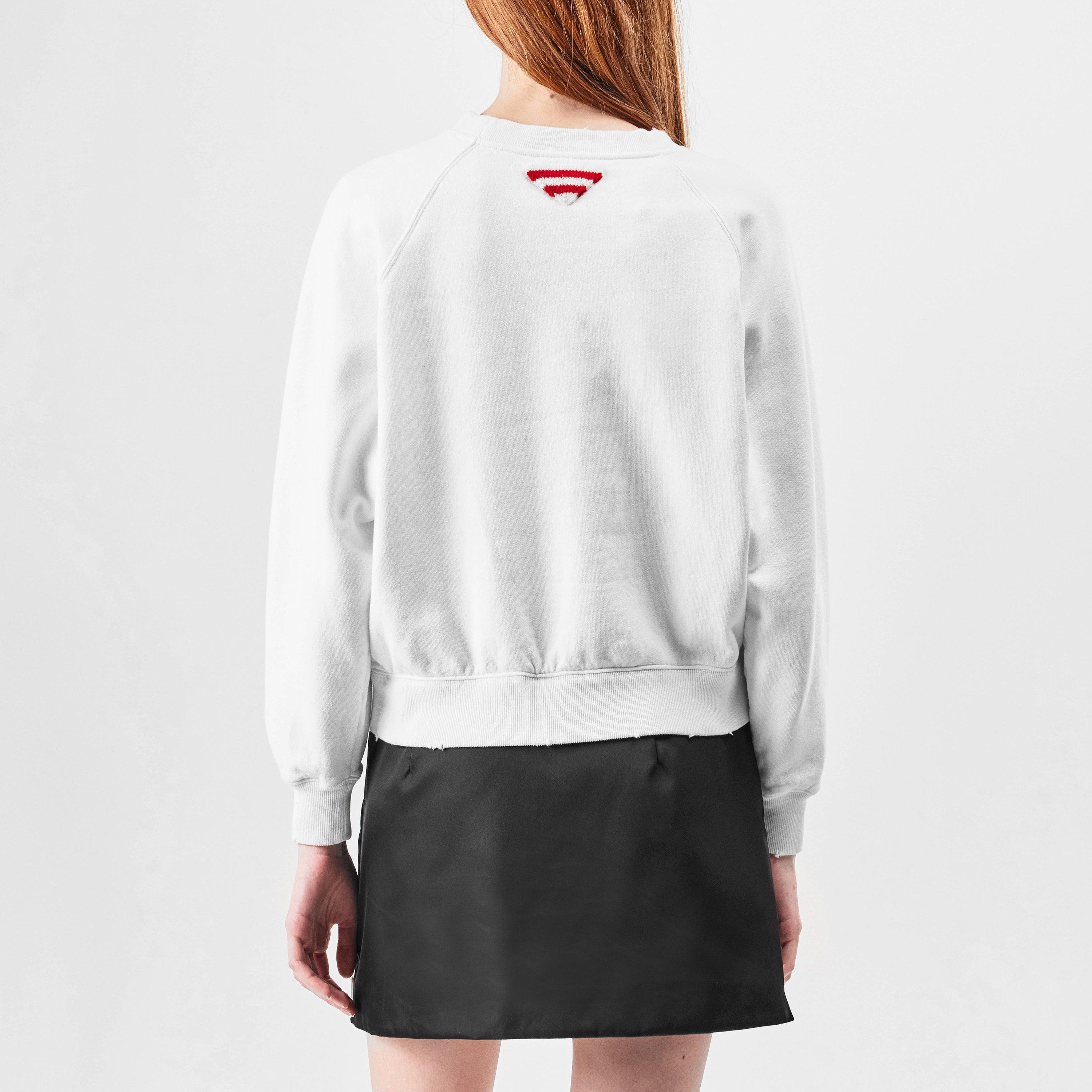 Bianco - Prada - College Sweatshirt - 4