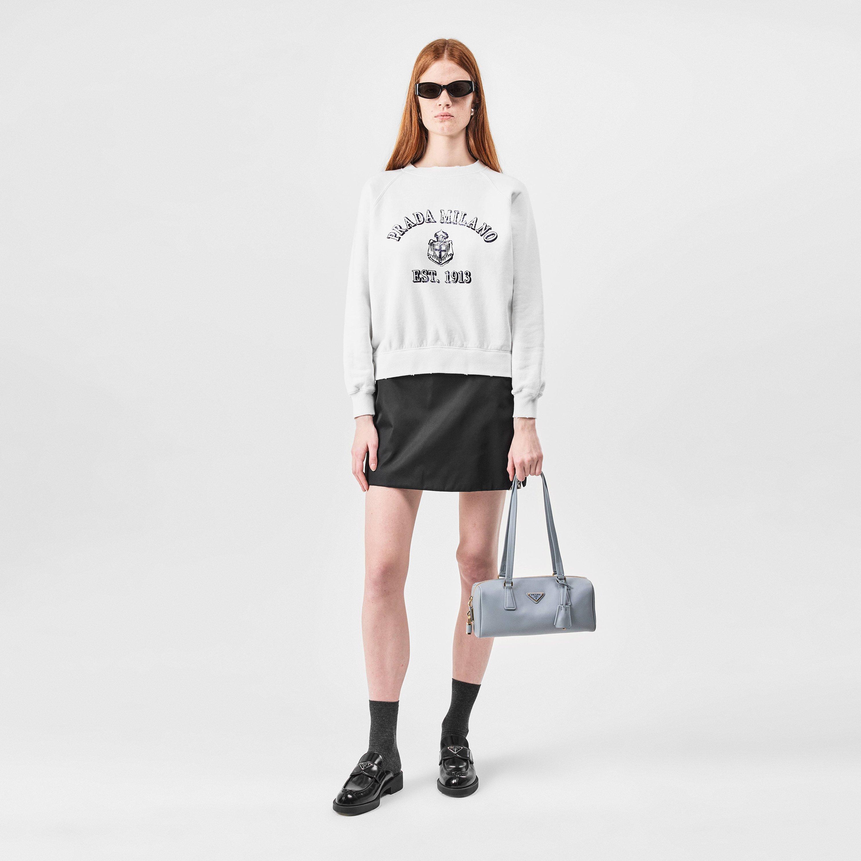 Bianco - Prada - College Sweatshirt - 5