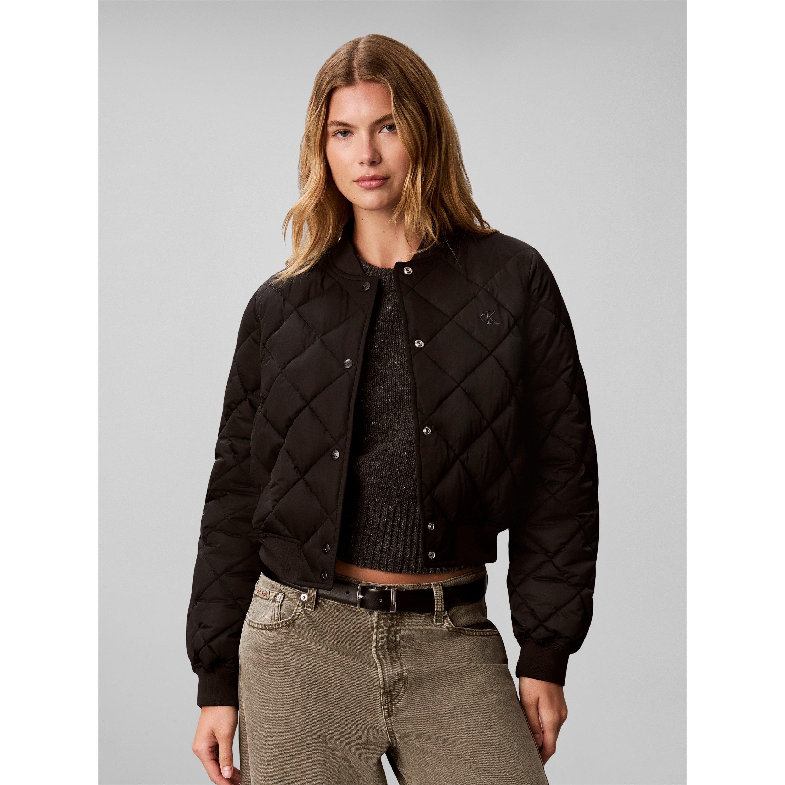 Black - Calvin Klein Jeans - CKJ LW SATIN Qlt Jkt Ld71 - 2