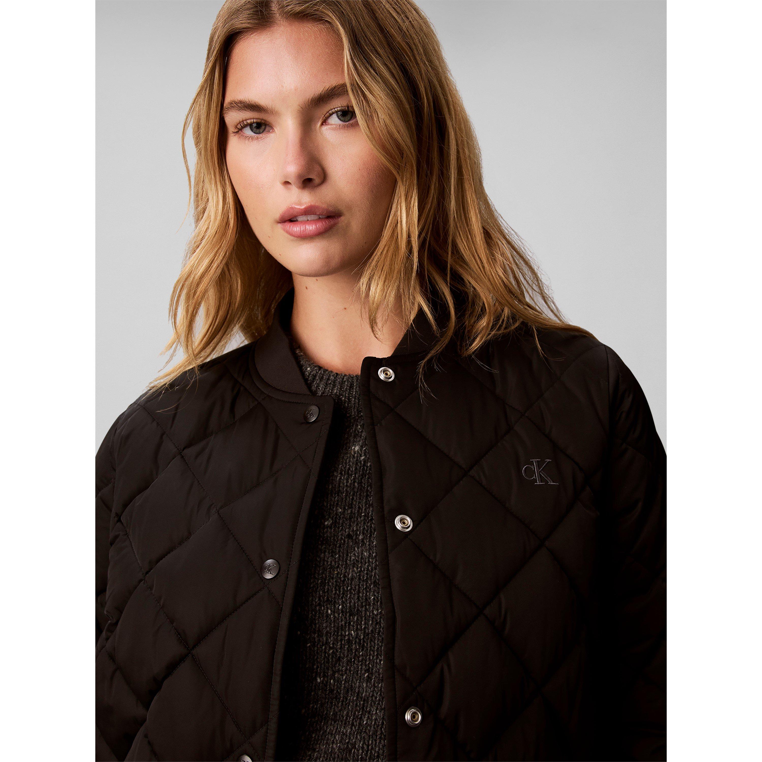 Black - Calvin Klein Jeans - CKJ LW SATIN Qlt Jkt Ld71 - 3