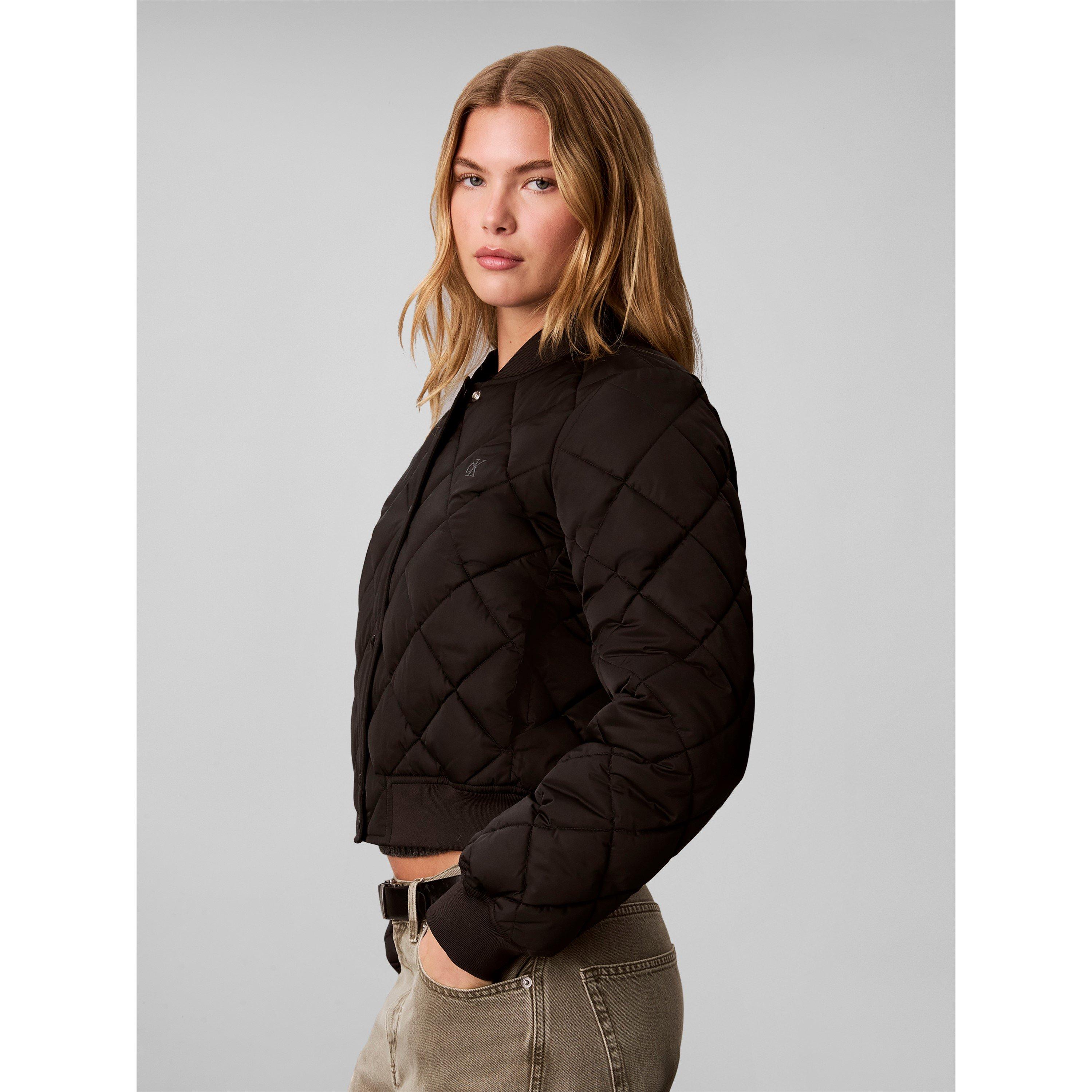 Black - Calvin Klein Jeans - CKJ LW SATIN Qlt Jkt Ld71 - 4