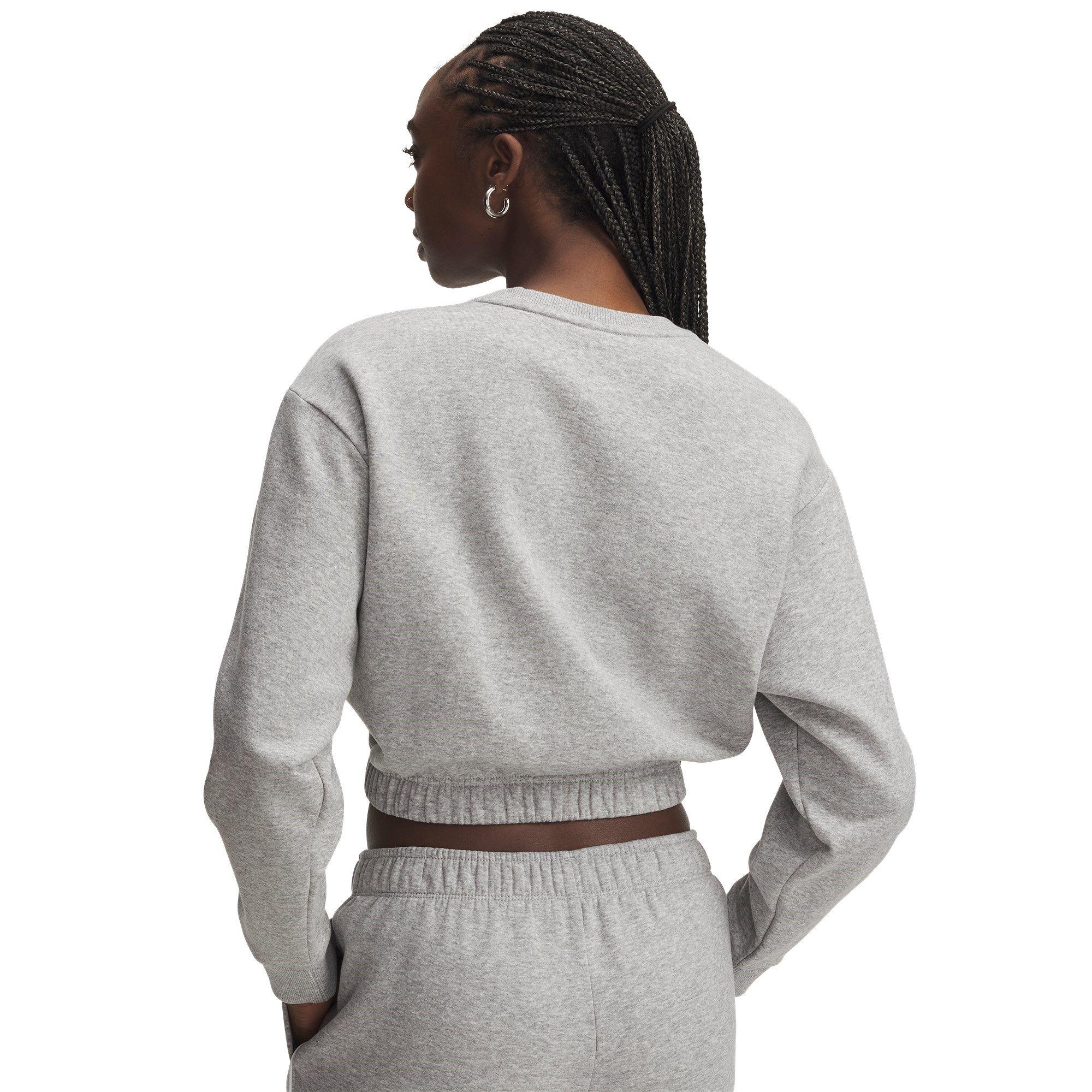 Mod Grey/Heathr - Under Armour - Rival Crew Sweatshirt - 2