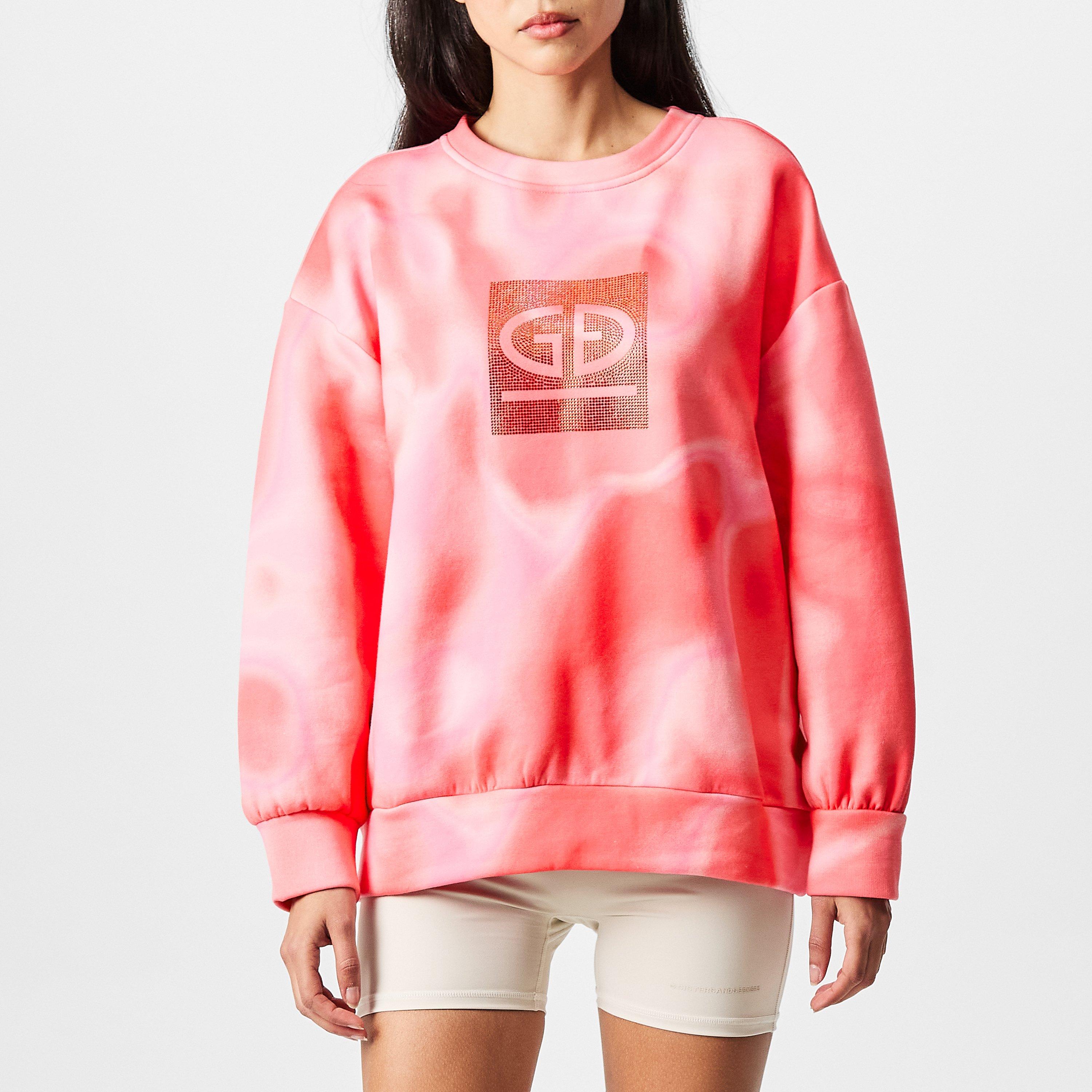 Lumina Sunset - Goldbergh - Women's Cerise Crew Sweatshirt - 3