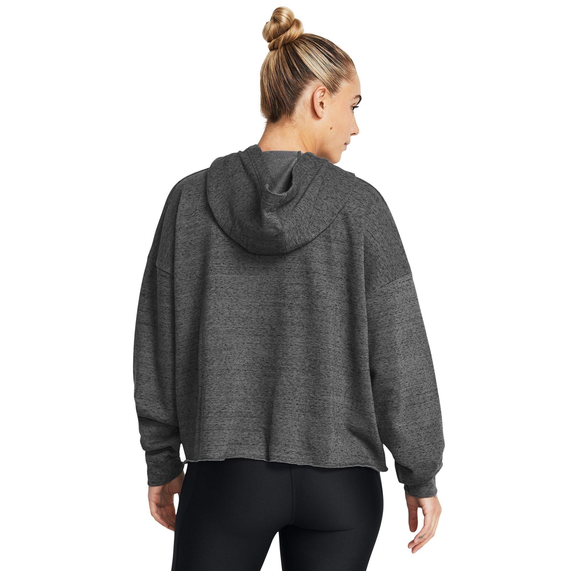 Grey - Under Armour - Rival Terry Crew Sweatshirt - 3