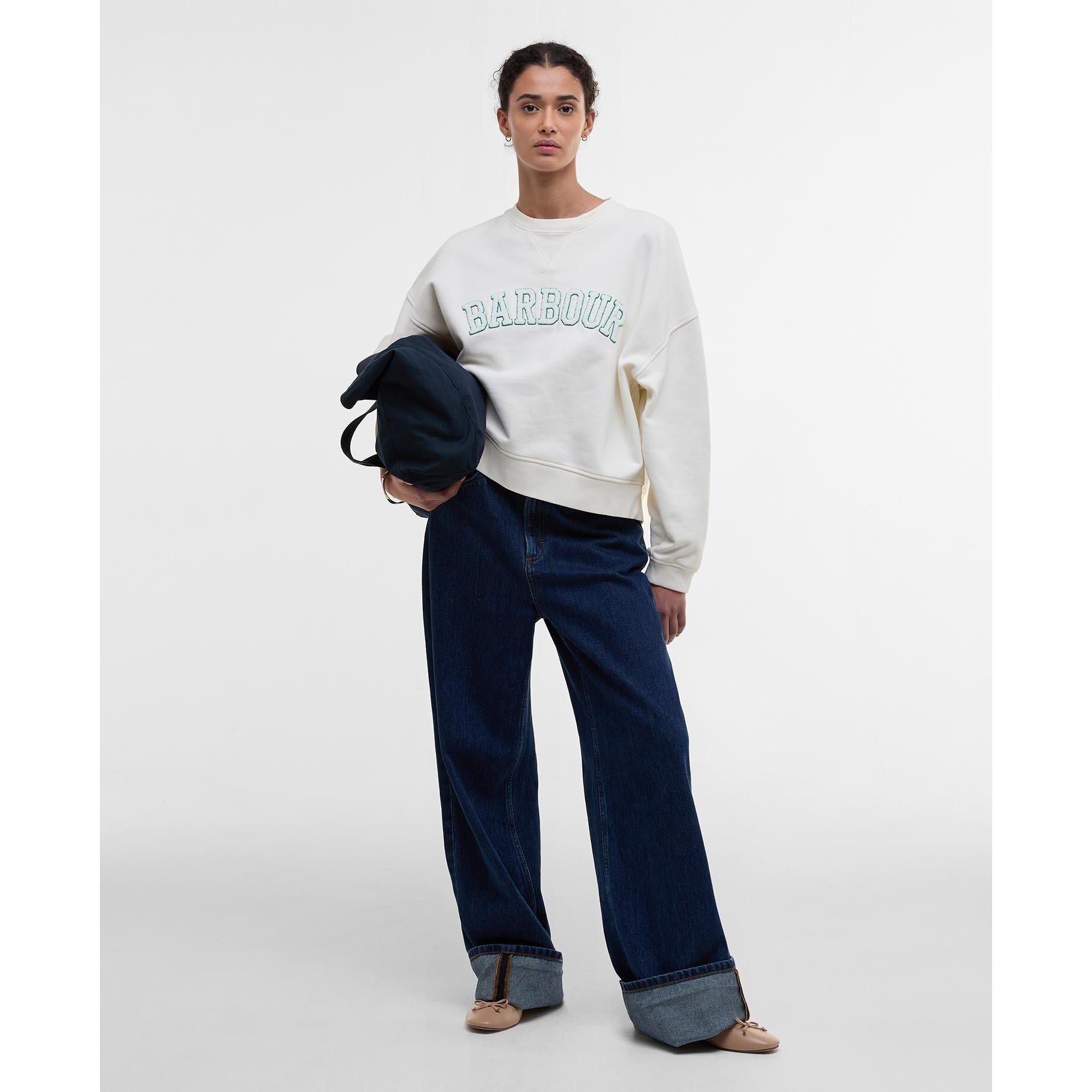 Neutral - Barbour - Women's Silverdale Crew Sweatshirt - 7