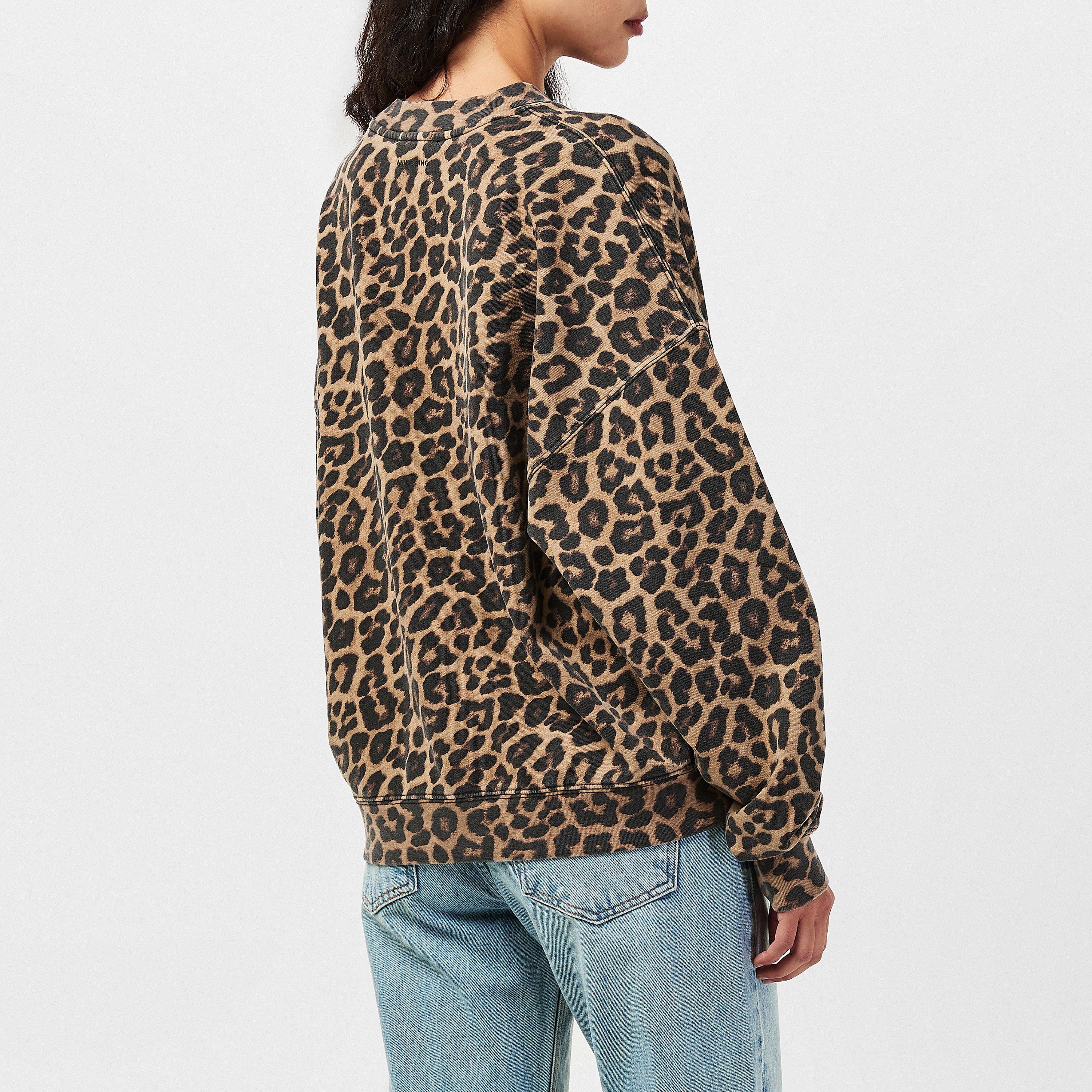 LEOPARD - Anine Bing - Miles Sweatshirt - 3