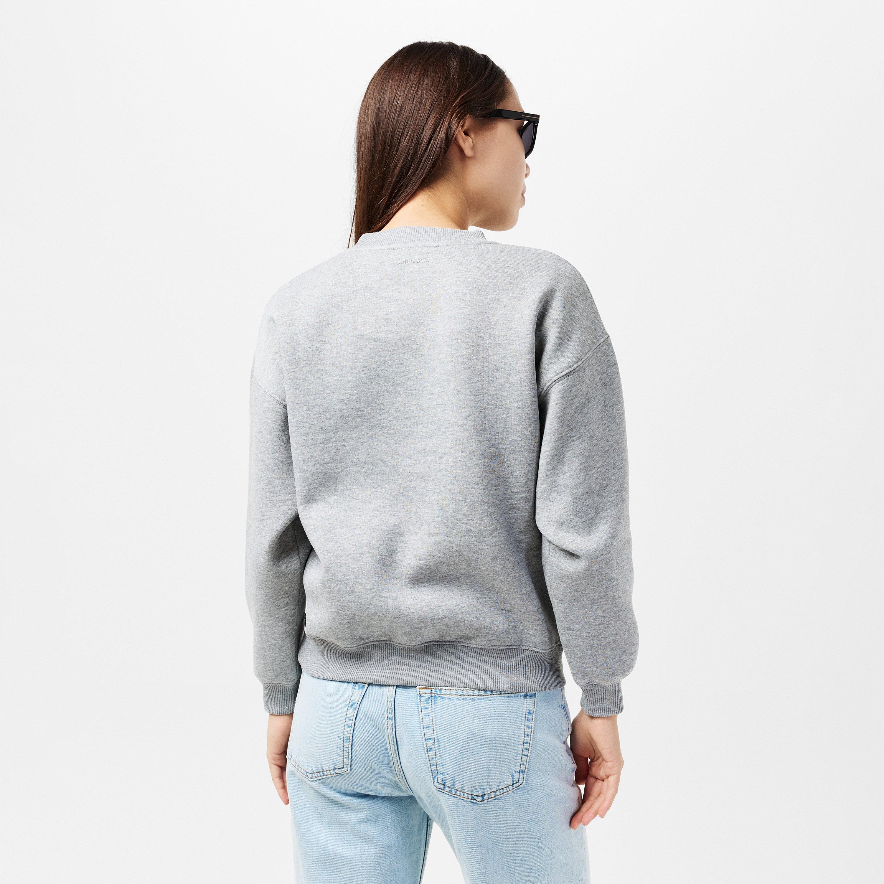 Grey - Anine Bing - Spencer Sweatshirt - 4
