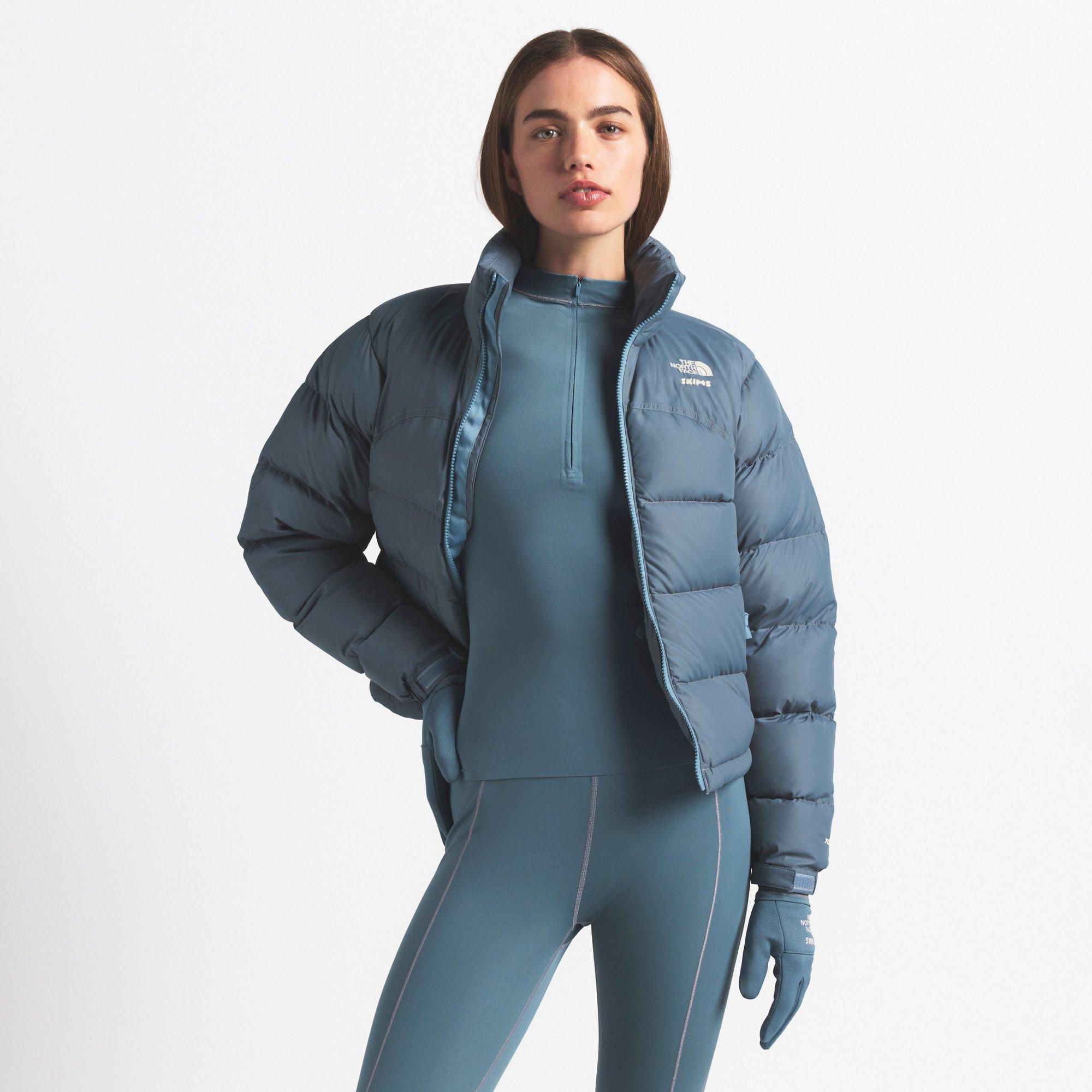 SK Kyanite - TNF x Skims - Womens 2000 Retro Nuptse Jacket - 5