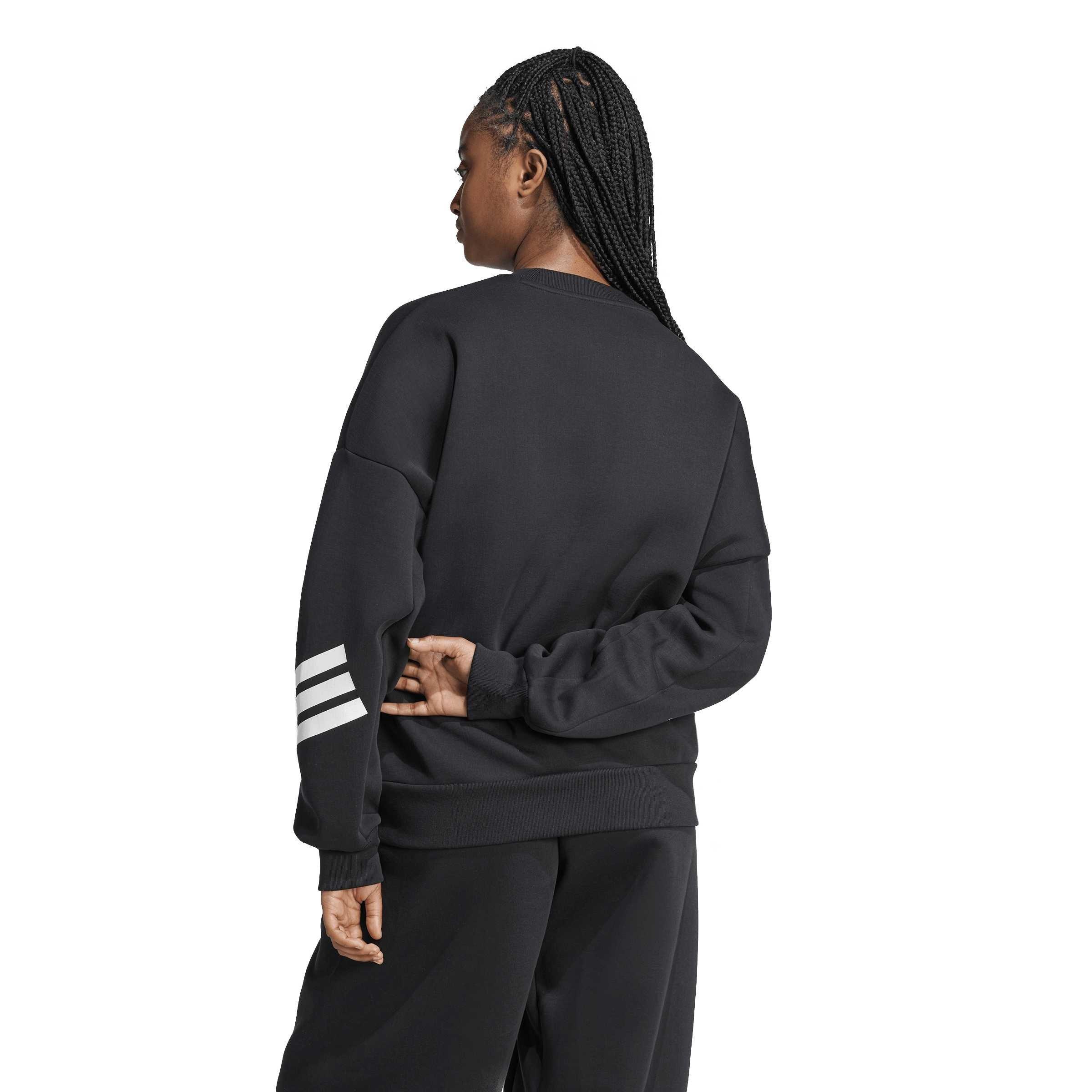 Black - adidas - Women's Crew-Neck Sweatshirt - 3