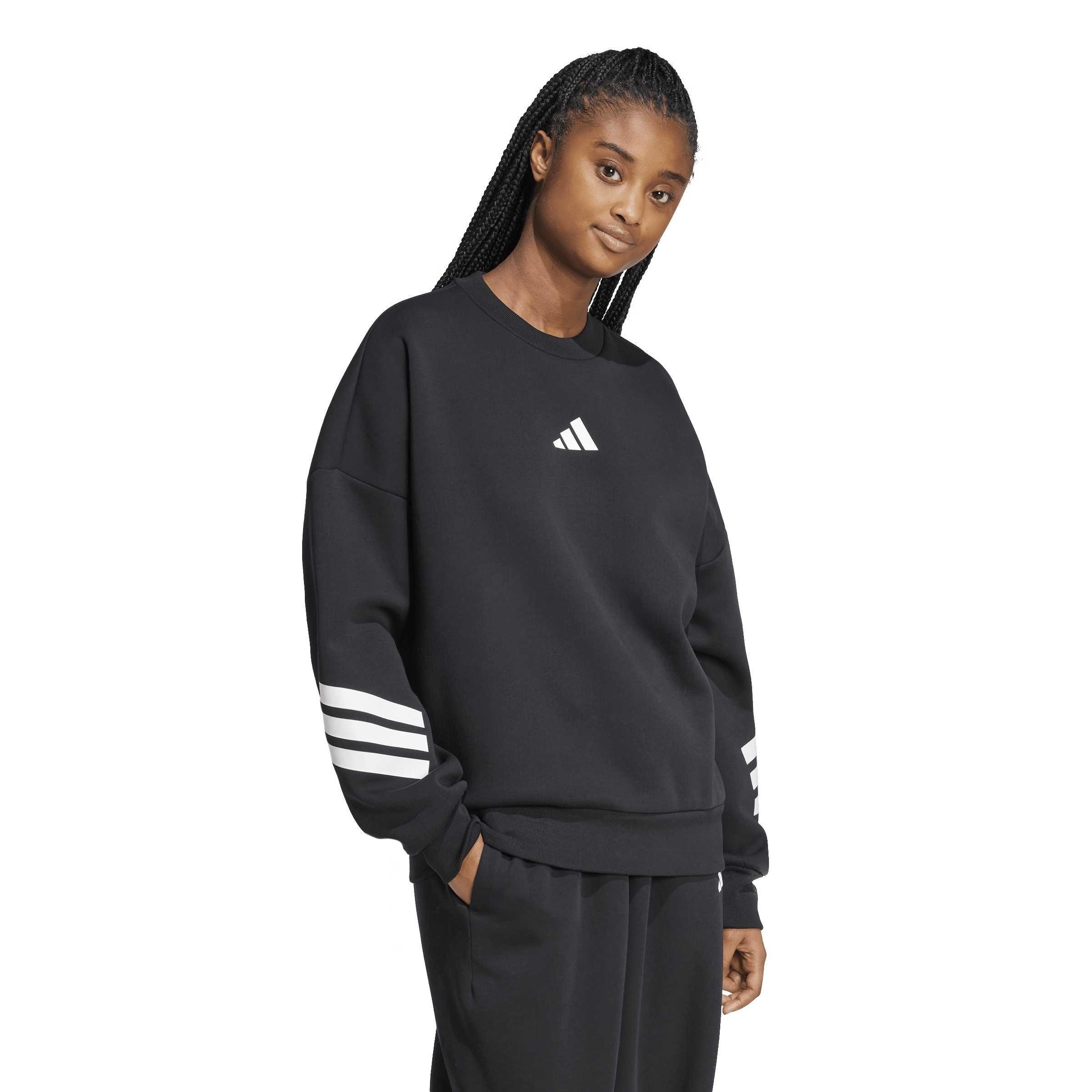 Black - adidas - Women's Crew-Neck Sweatshirt - 6