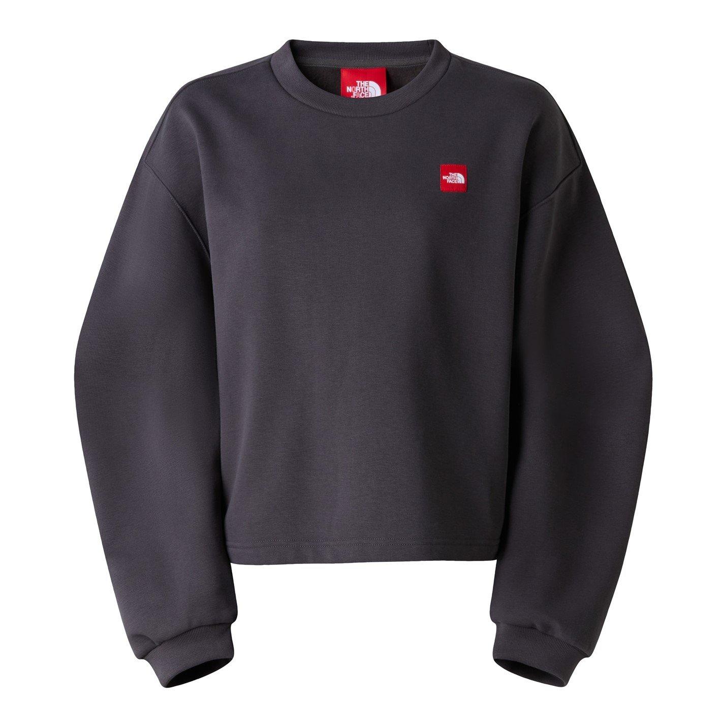 The North Face Women's Redbox Relaxed Fit Crew Sweatshirt - Obsidian - Size 8 (XS)