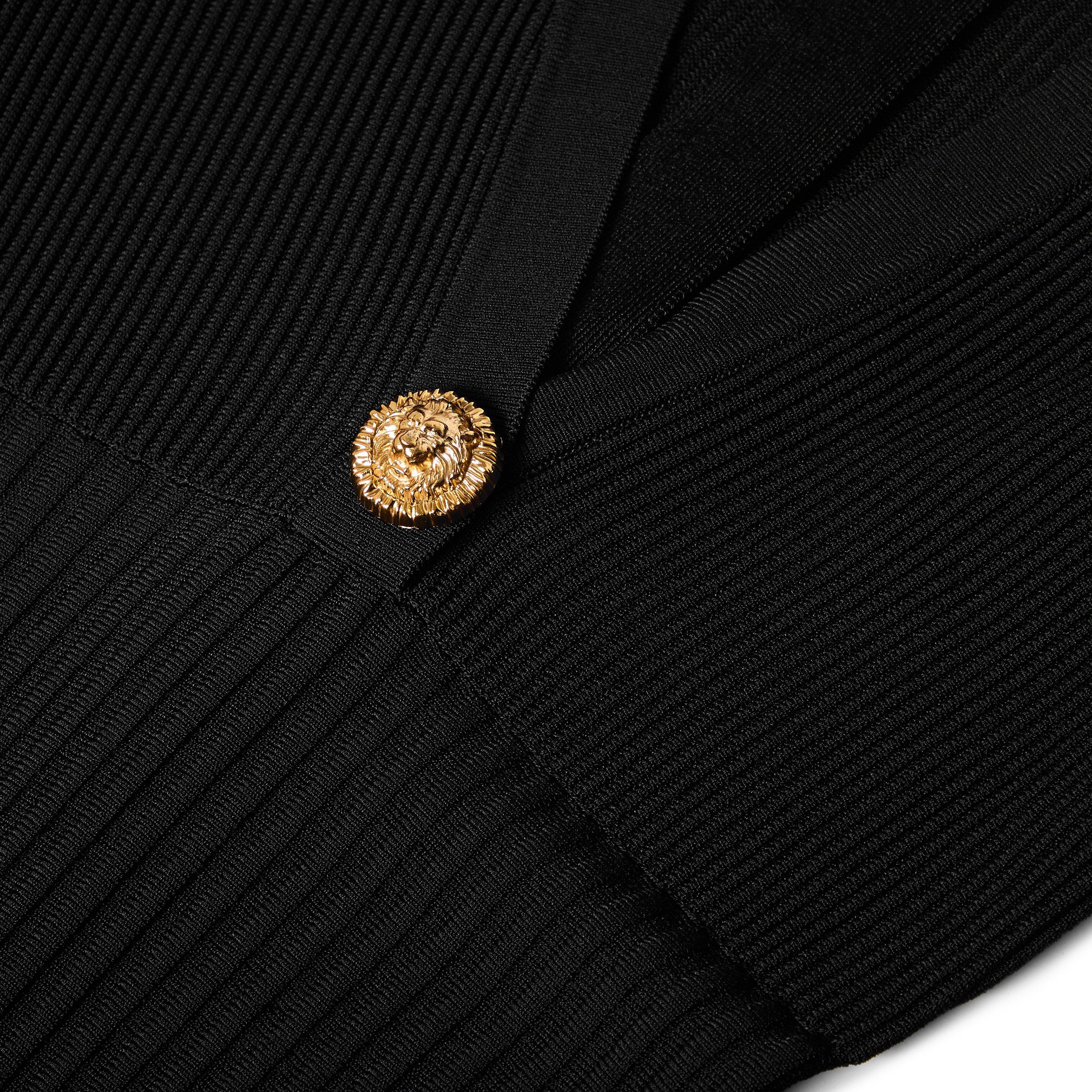 Black - Balmain - Balmain Knit Dress Ld54 - 5