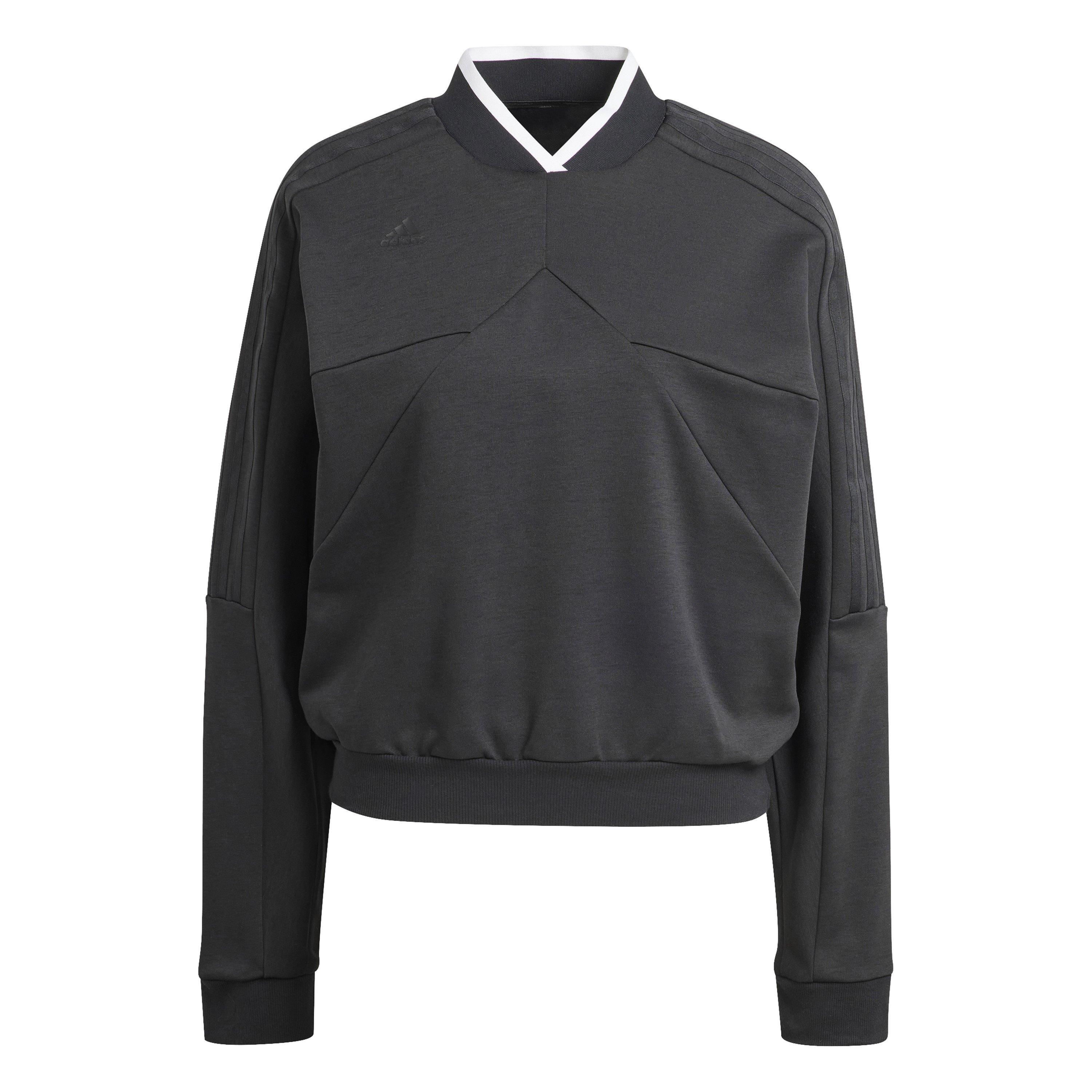 Adidas Women's Tiro Crew Sweatshirt - Black - 18 (XXL)