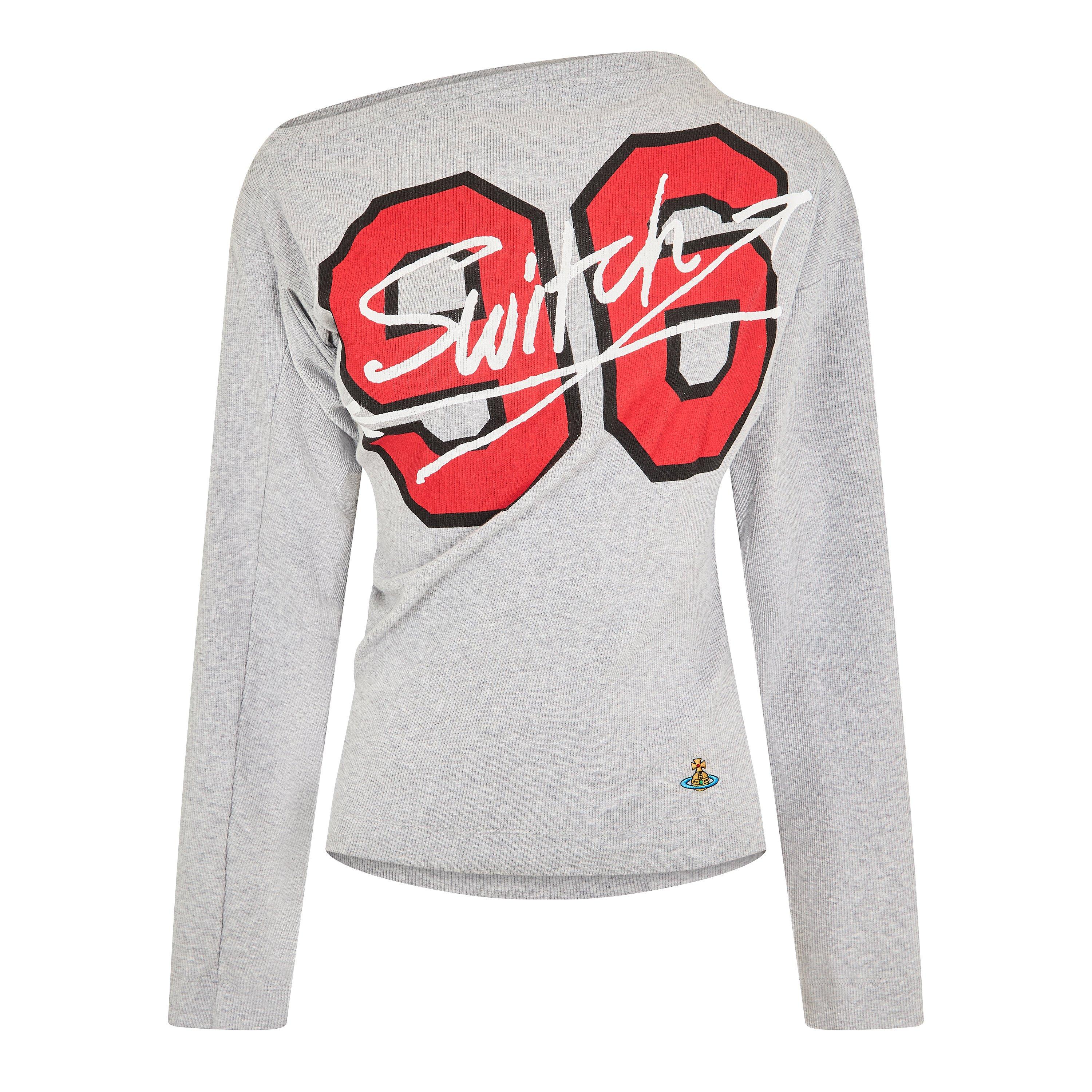 Grey - Vivienne Westwood - Viv Switch LS Tee Ld54 - 1