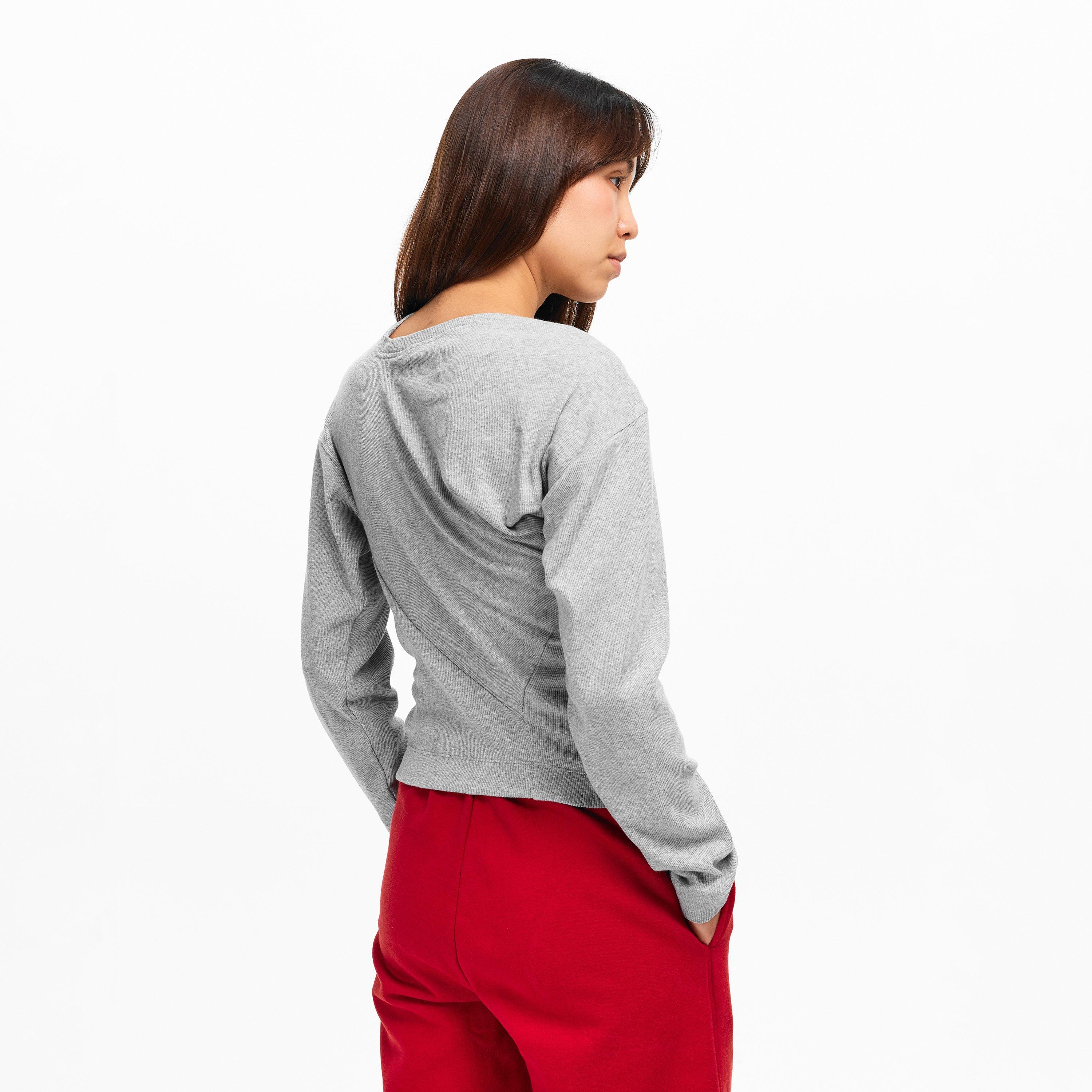 Grey - Vivienne Westwood - Viv Switch LS Tee Ld54 - 4