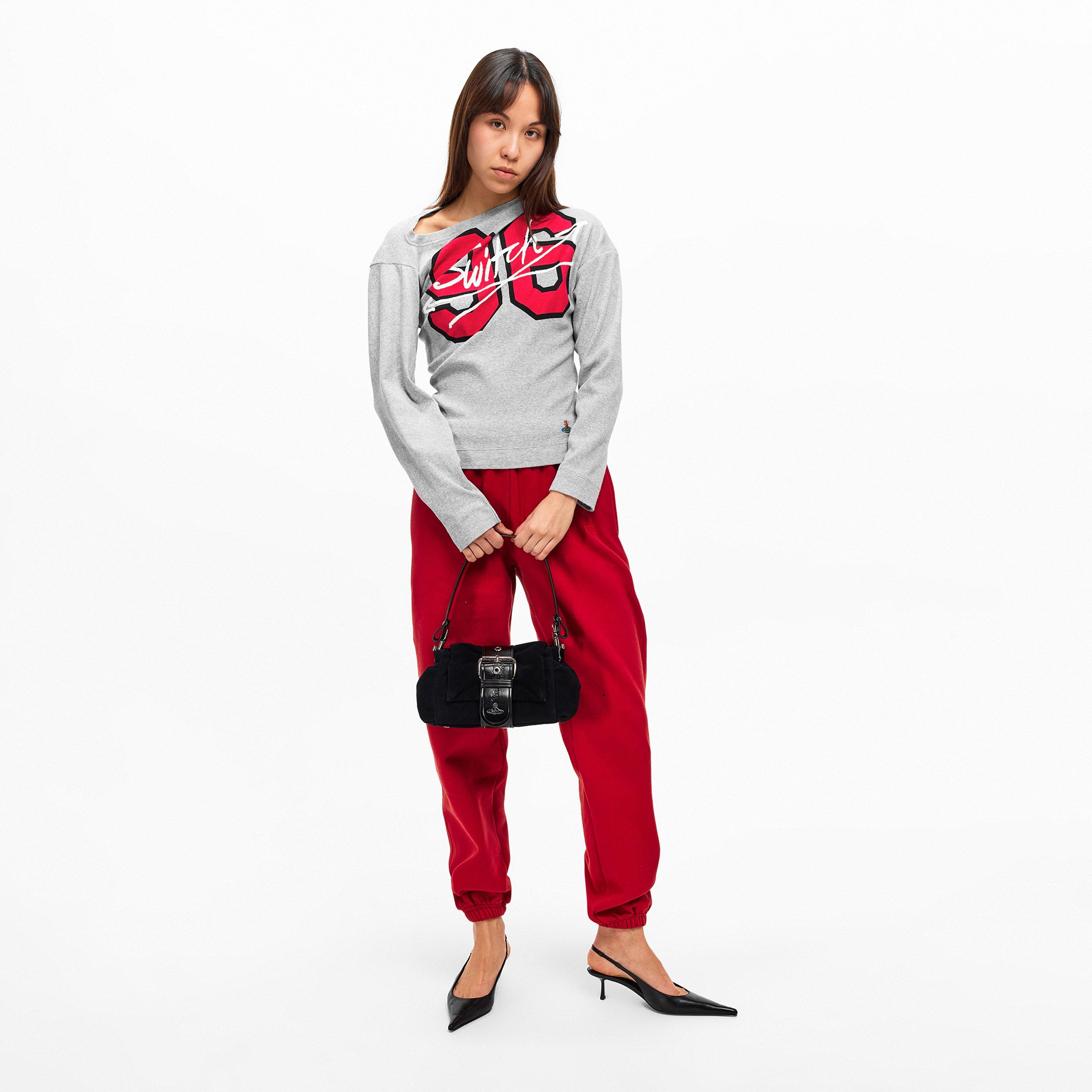 Grey - Vivienne Westwood - Viv Switch LS Tee Ld54 - 6