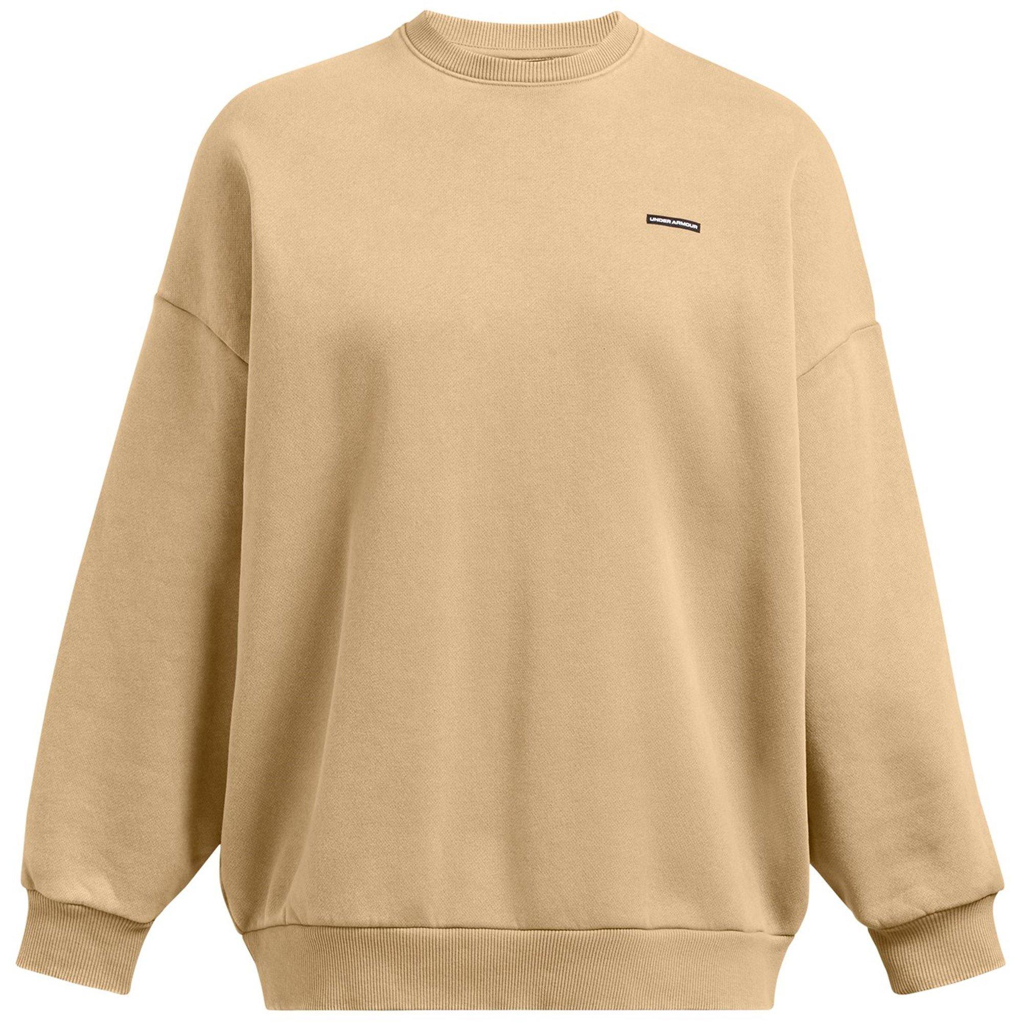 Under Armour Women's Icon Crew Sweatshirt - Brown - 8 (XS)