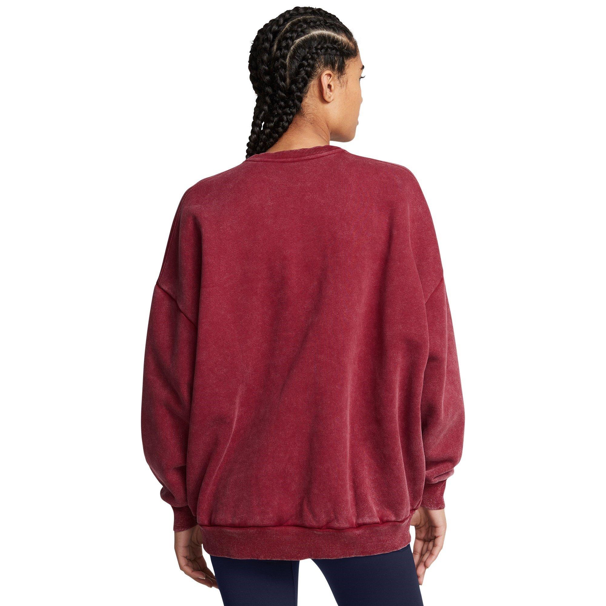 Red - Under Armour - Women's Icon Crew Sweatshirt - 4