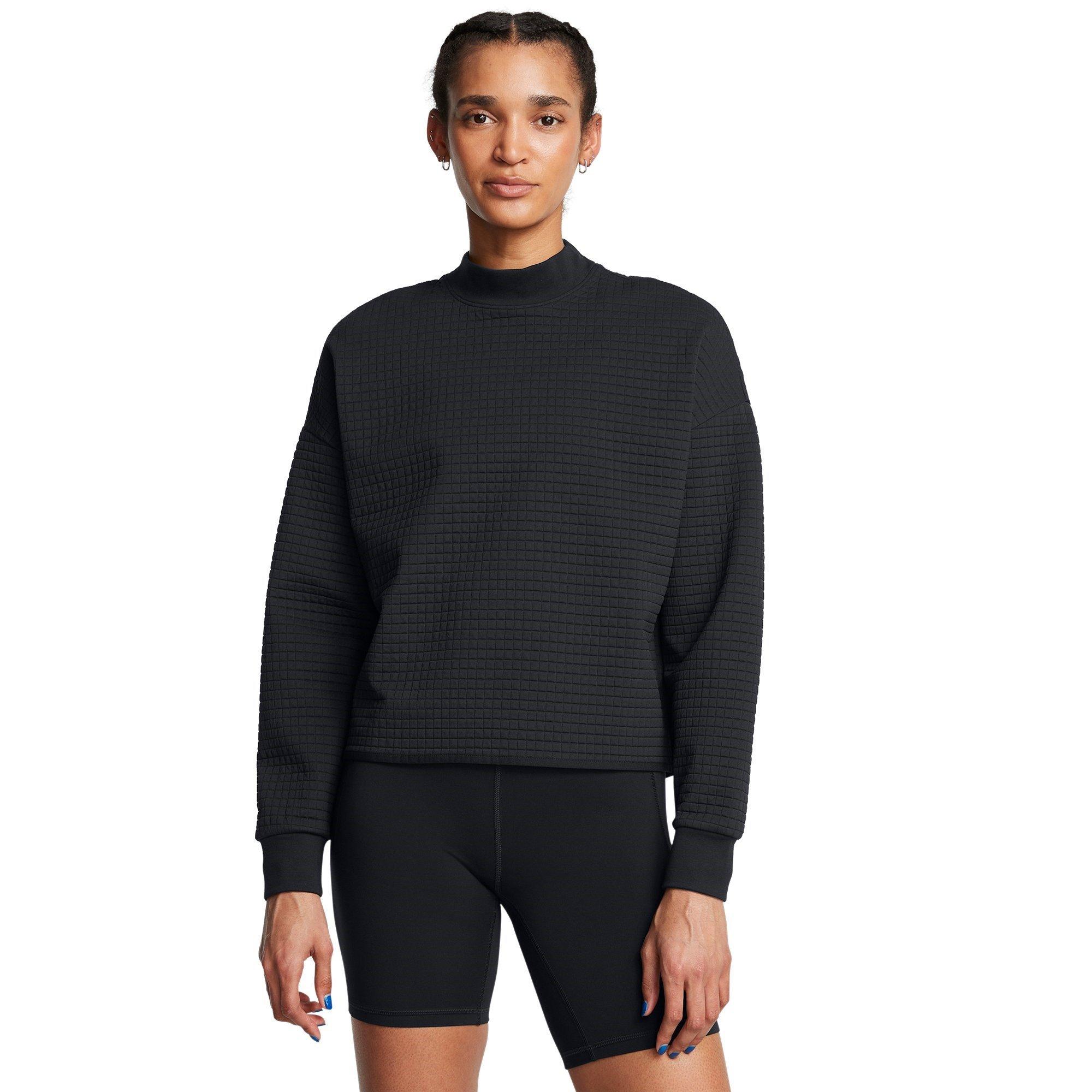 Black - Under Armour - Unstoppable Crew Sweatshirt - 3