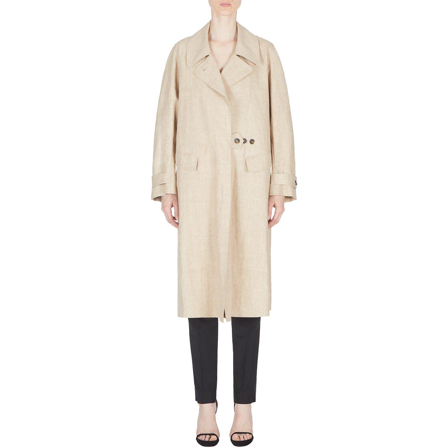 Sabbia - Emporio Armani - Women's Cappotto Overcoat - 2