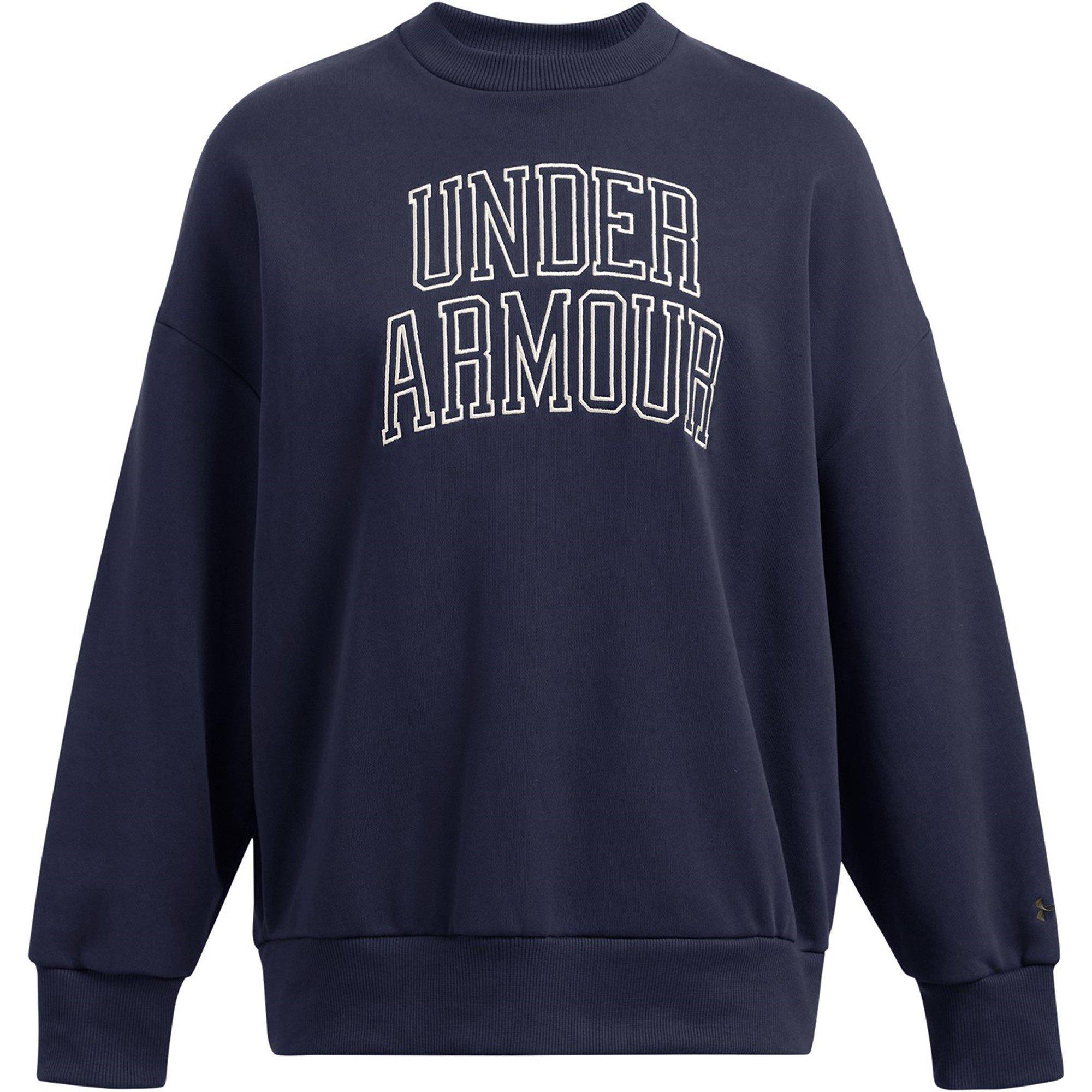 Under Armour Women's Icon Crew Sweatshirt - Blue - 8 (XS)