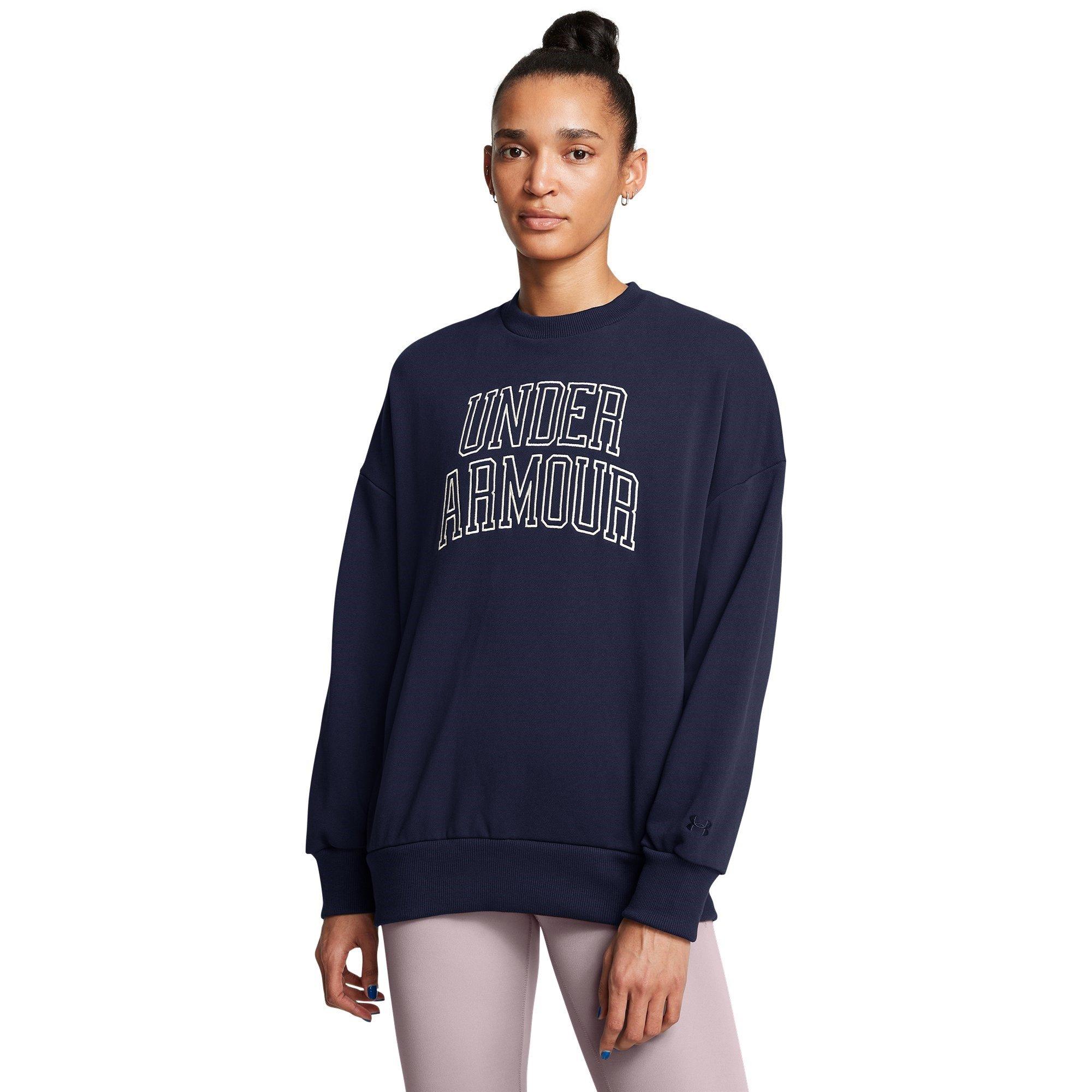 Blue - Under Armour - Icon Crew Sweatshirt - 3