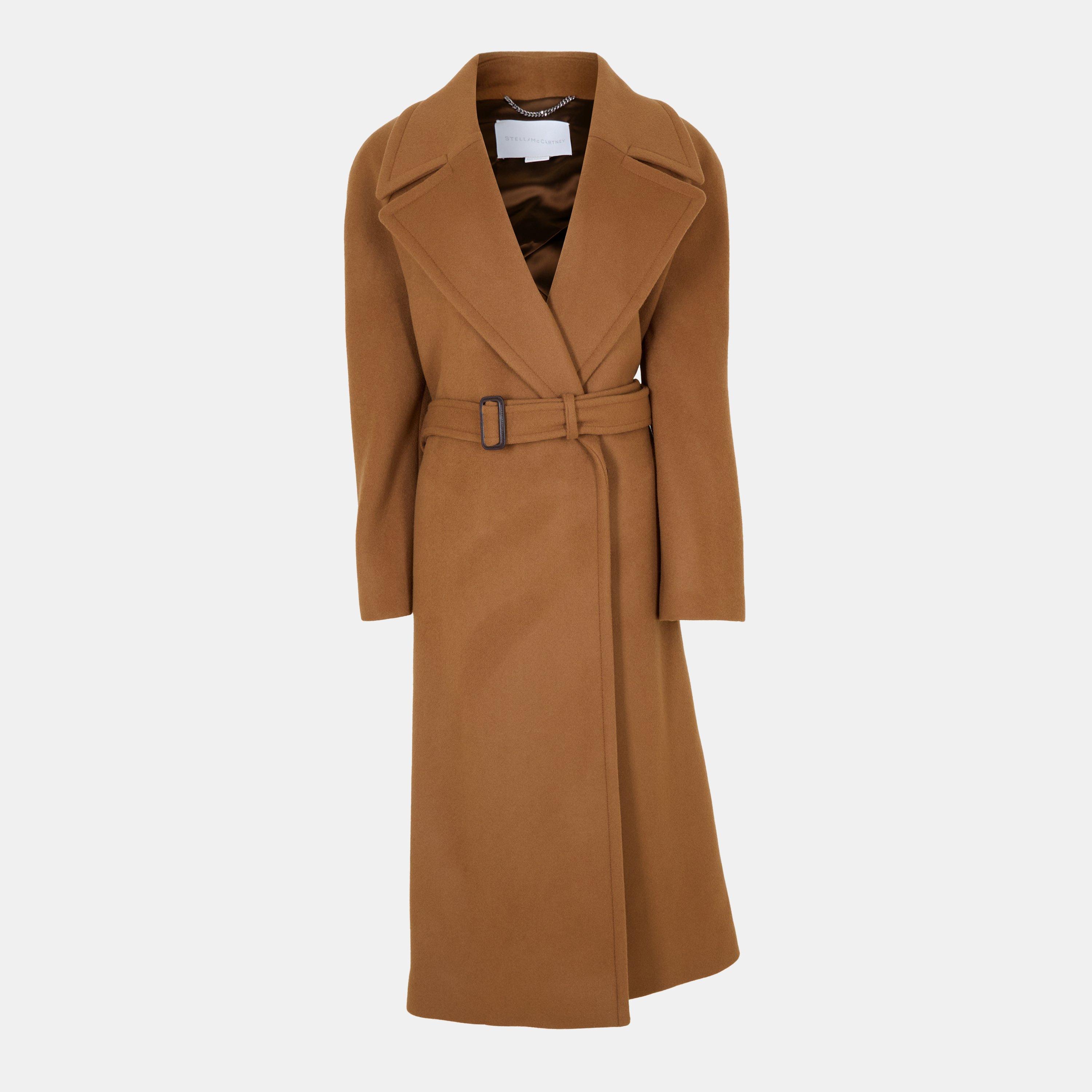 Stella McCartney Women's Sustainable Overcoat - Toffee - Size 8 (40)