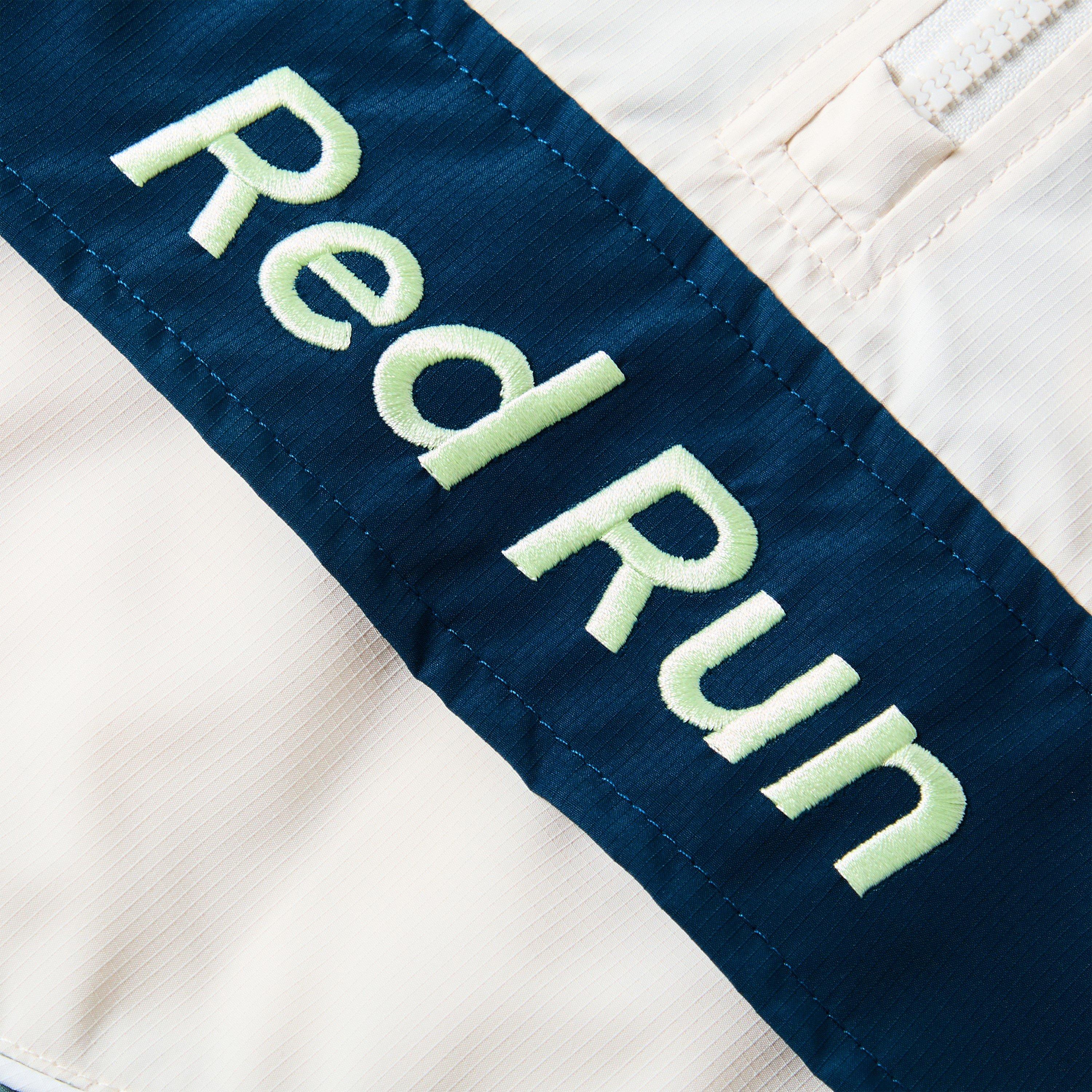 Green - Red Run - Womens Skyline Cropped Windbreaker - 5