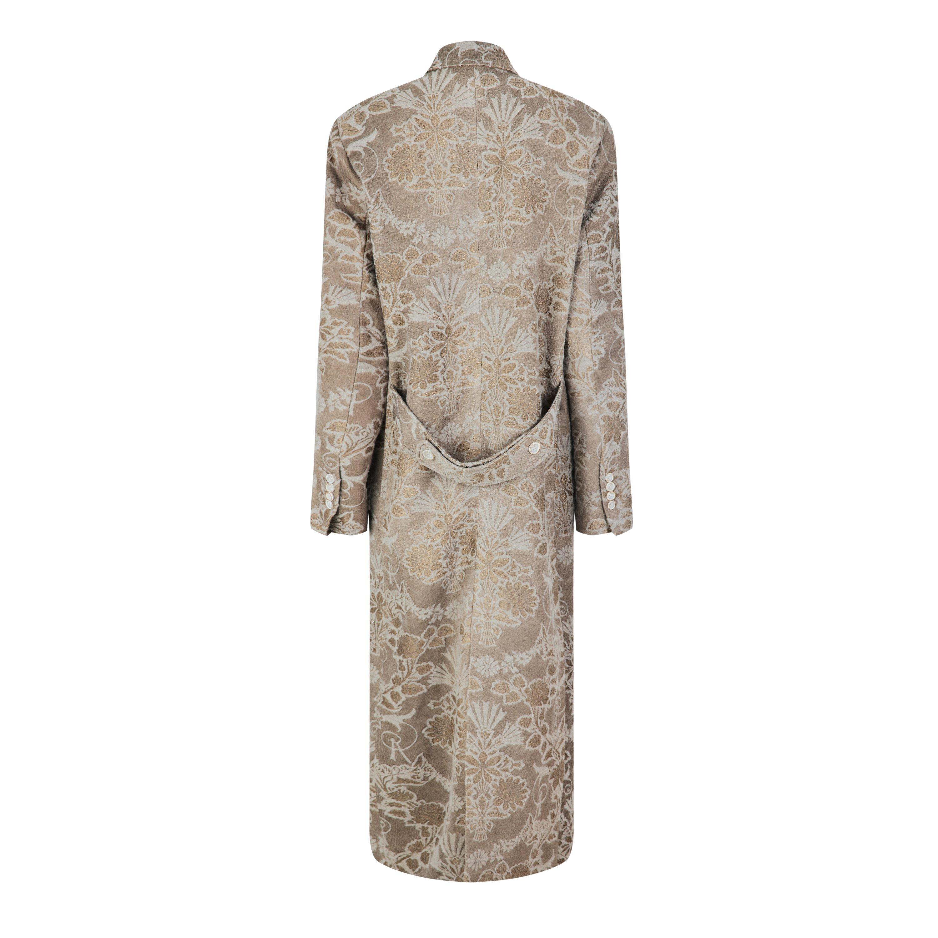Tan - Uma Wang - Women's Camelot Wool Overcoat - 2