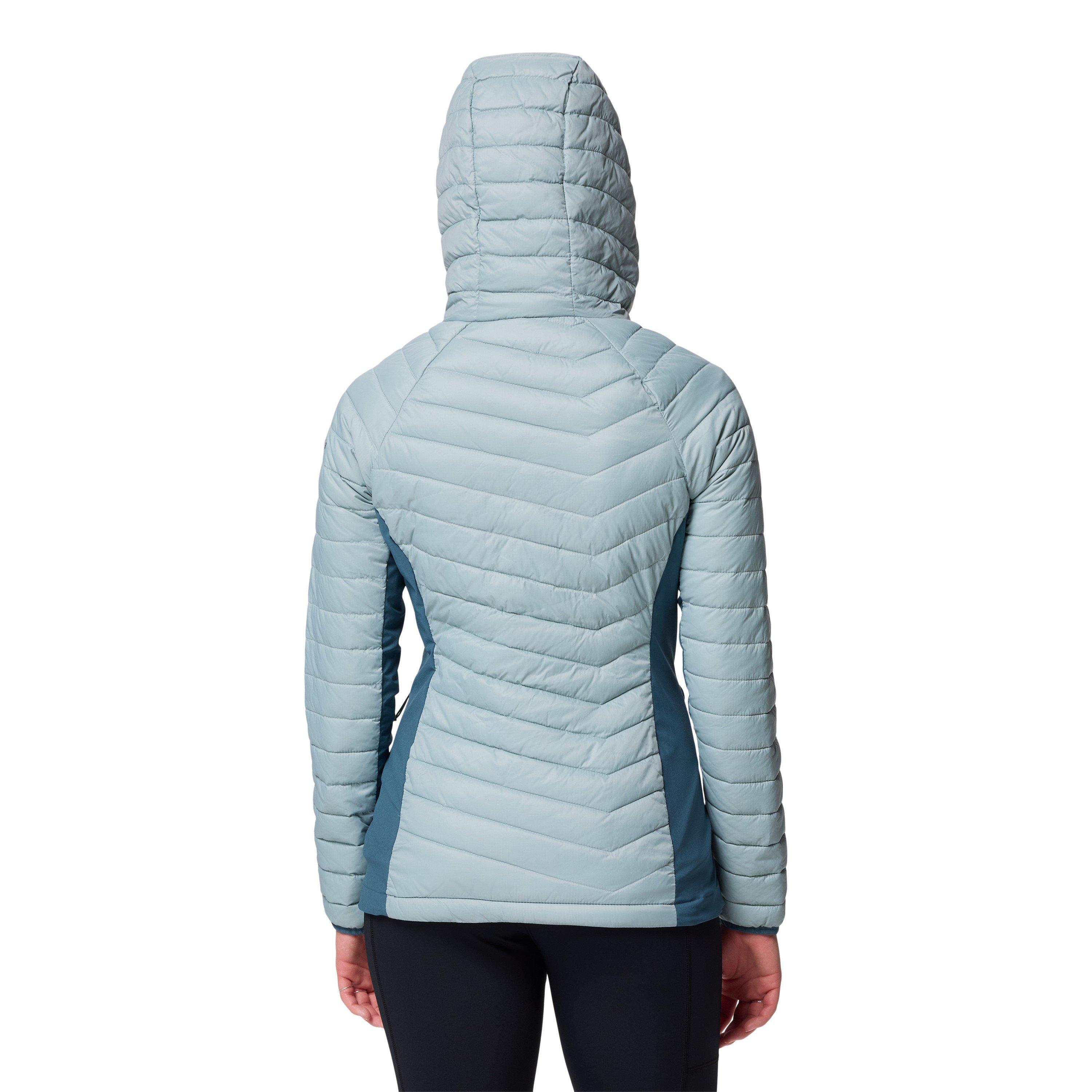 Crushed Blue - Columbia - Women's Powder Hybrid Jacket - 2