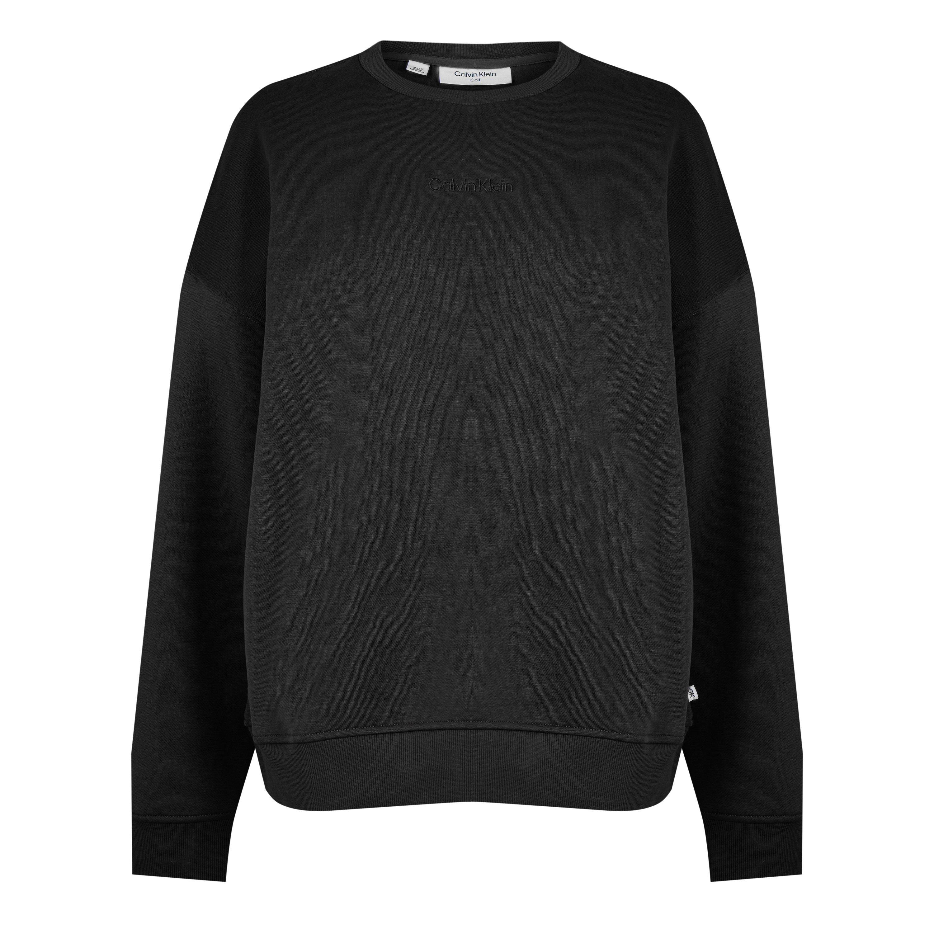 Calvin Klein Golf Women's Crew Sweatshirt - Black - 10 (S)