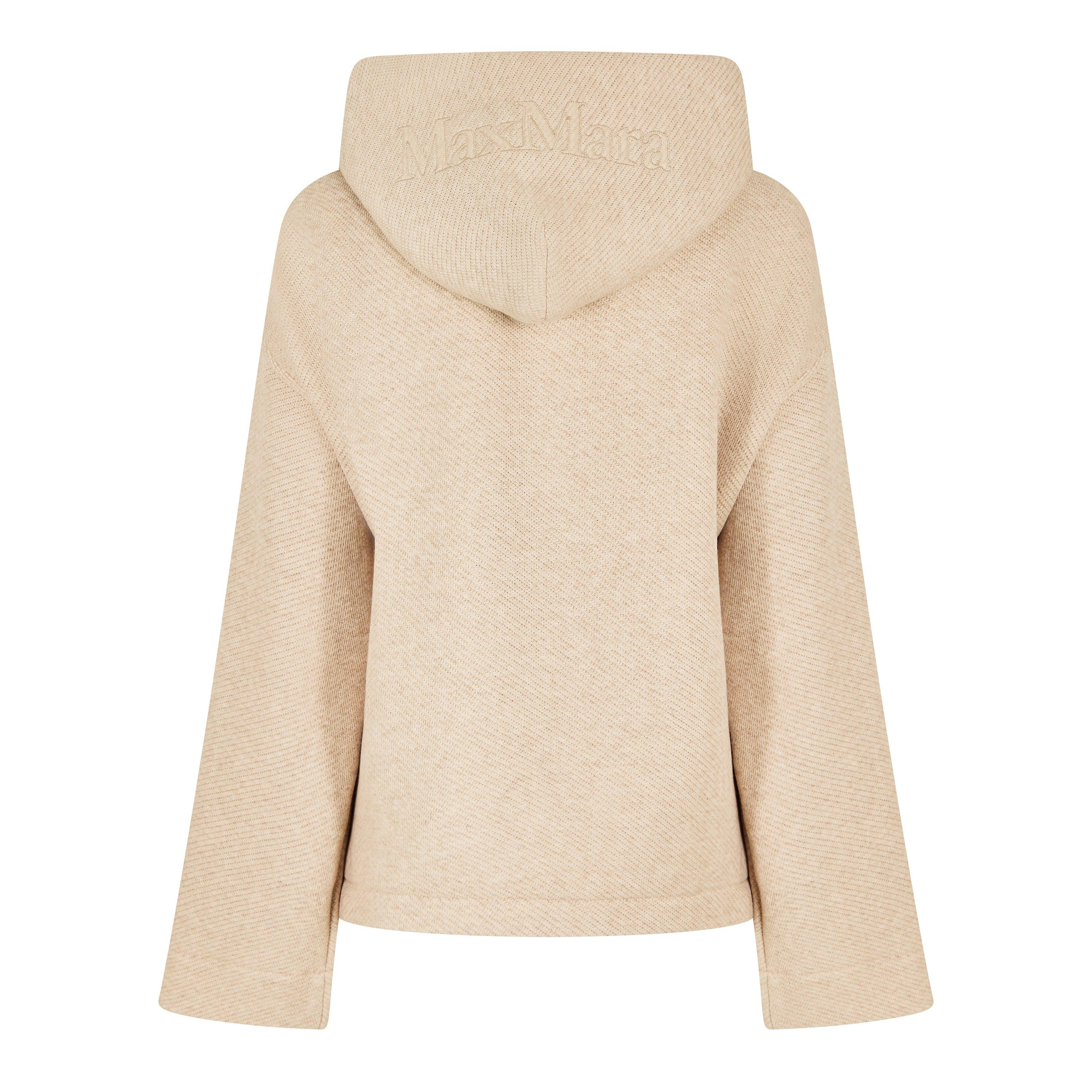 Beige - Max Mara - Women's Pere Pull Over Hoodie - 2