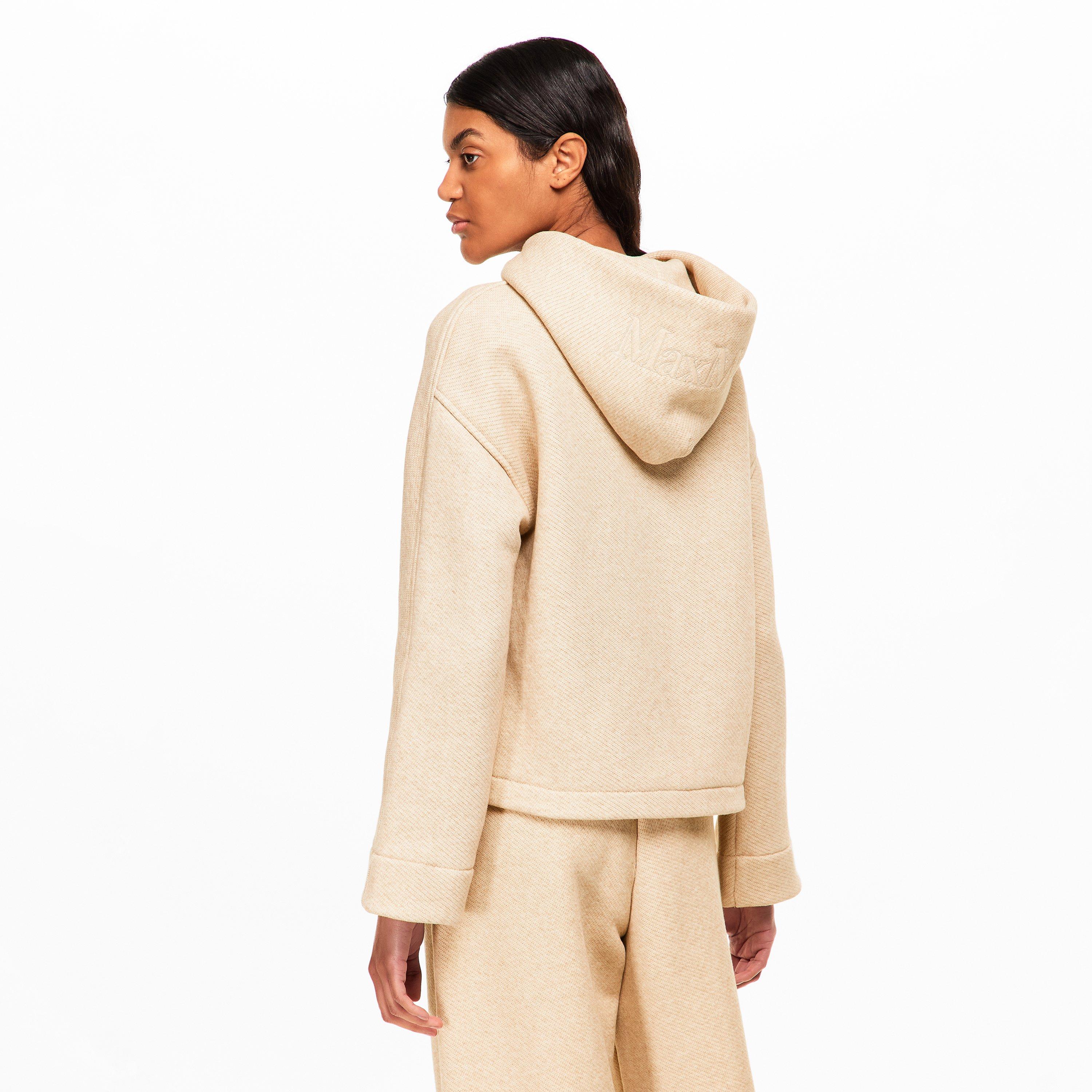 Beige - Max Mara - Women's Pere Pull Over Hoodie - 4