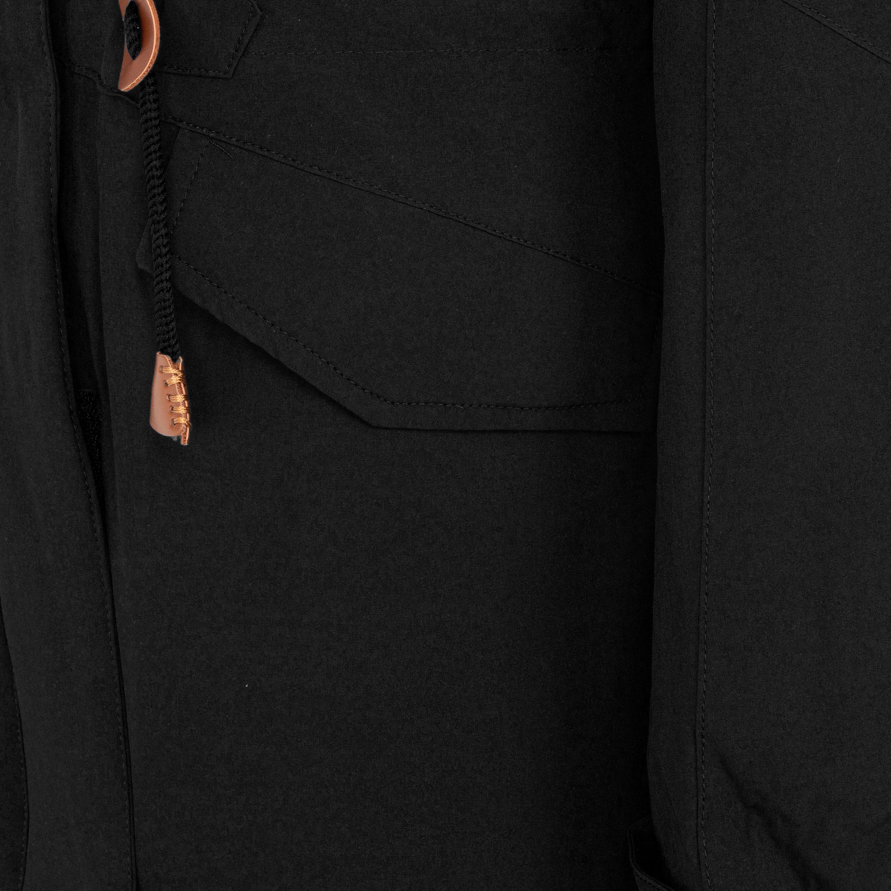 Black - Gelert - Women's Wind Resistant Fleece Lined Full Zip Long Sleeve Hoodie - 7