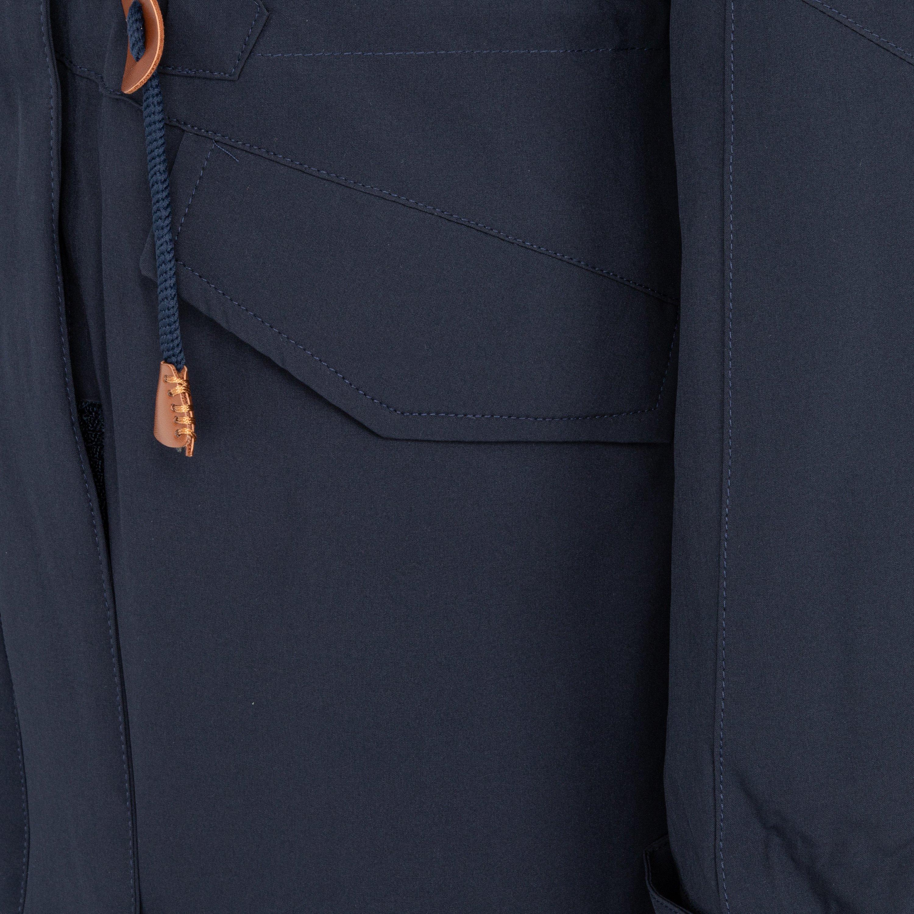 Blu navy - Gelert - Wind Resistant Fleece Lined Full Zip Long Sleeve Hoodie - 8