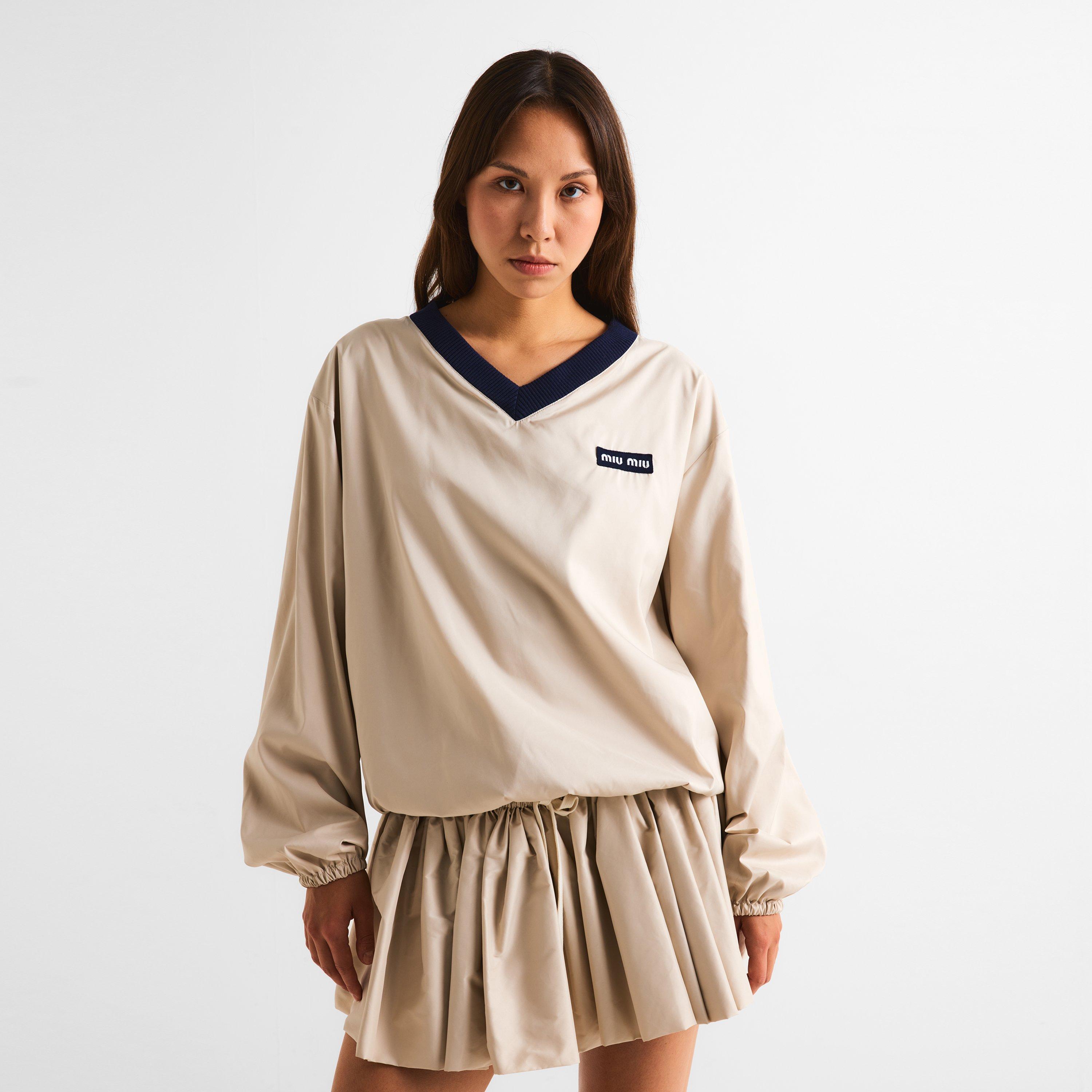 Opale - Miu Miu - Women's Ponge Long Sleeve T-Shirt - 3