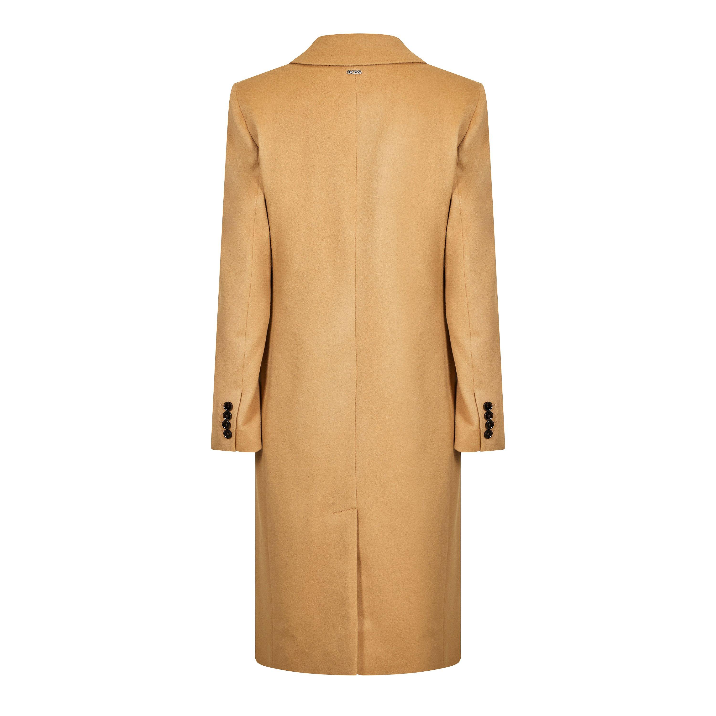 Medium Beige - Boss - Catara 10244030 01 Overcoat Womens - 2