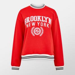 Missy Empire ME Brooklyn Sweatshirt Womens